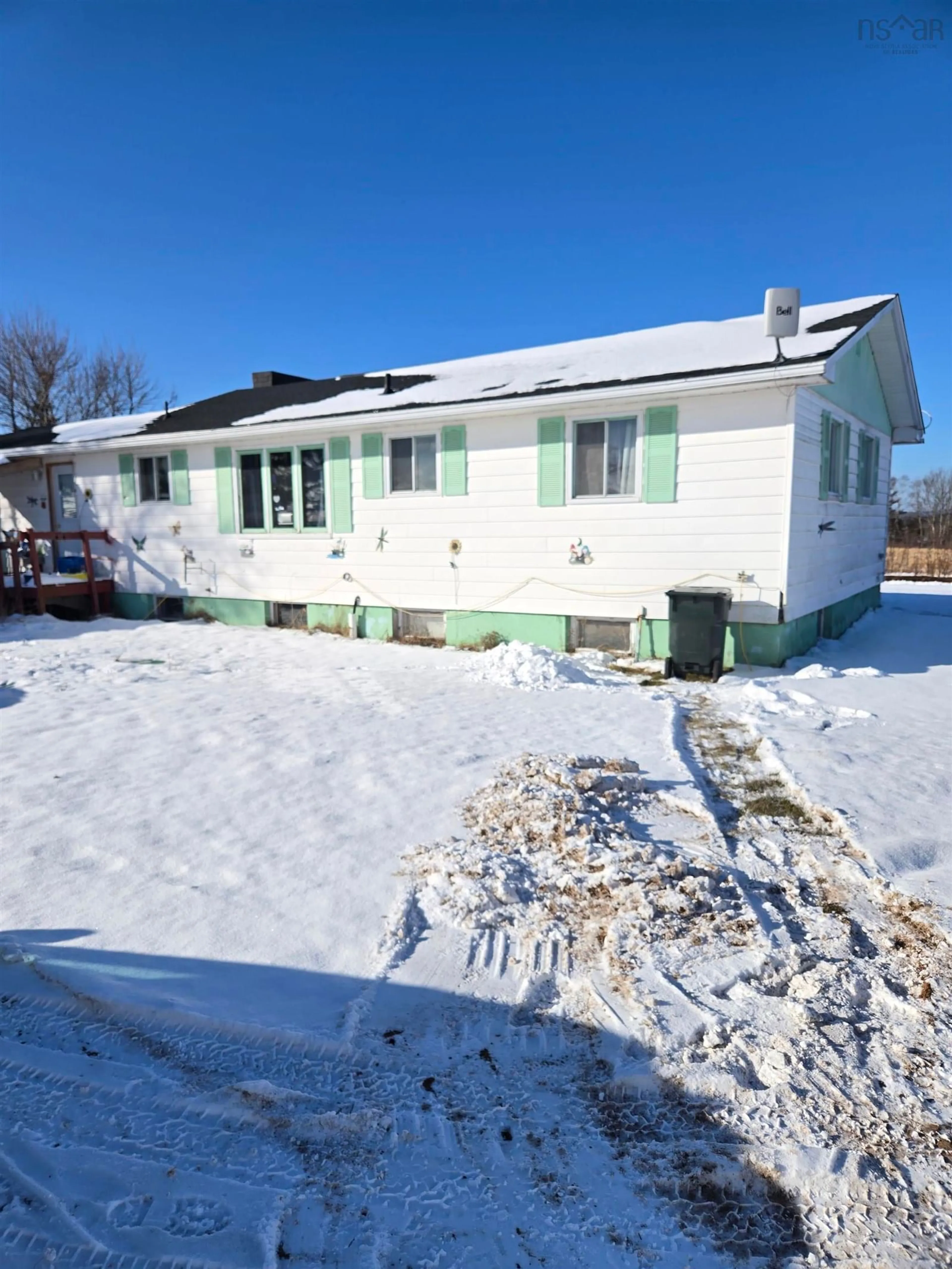 A pic from outside/outdoor area/front of a property/back of a property/a pic from drone, street for 51 Five Point Rd, Lower Debert Nova Scotia B0M 1G0