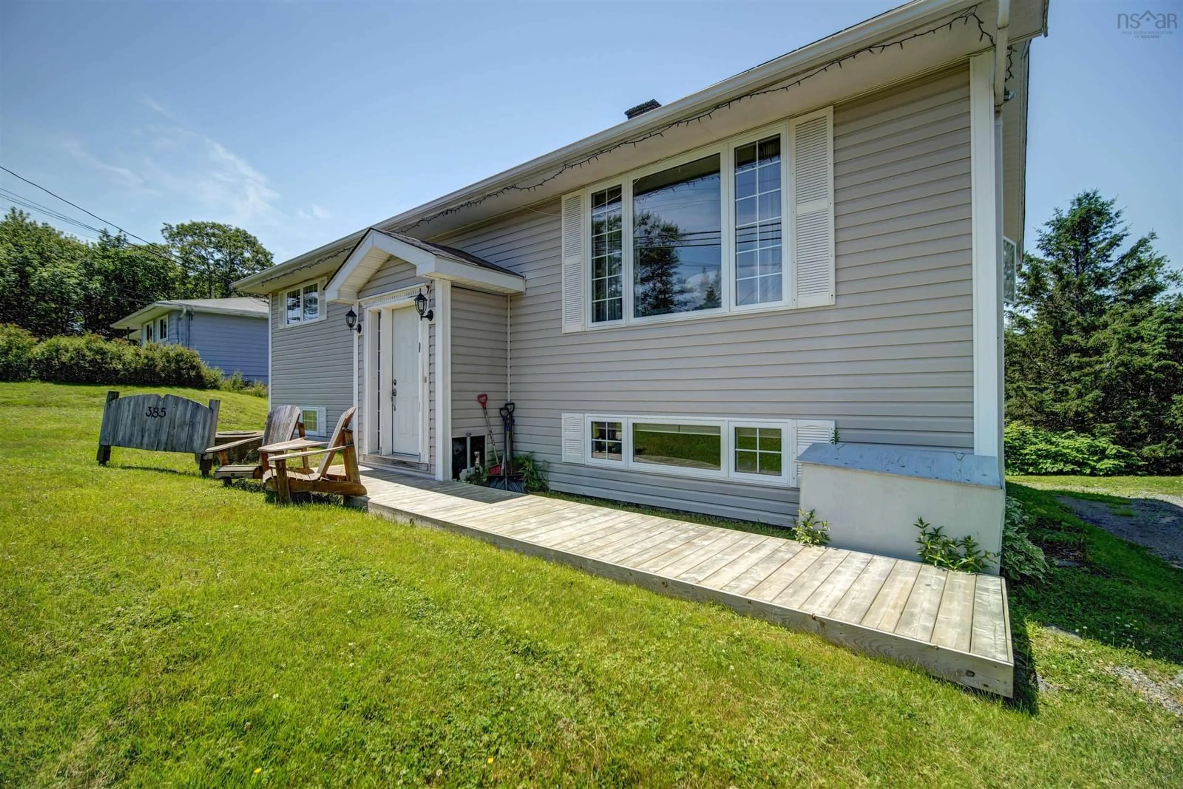 Home with vinyl exterior material, street for 385 Brookside Rd, Brookside Nova Scotia B3T 1T2