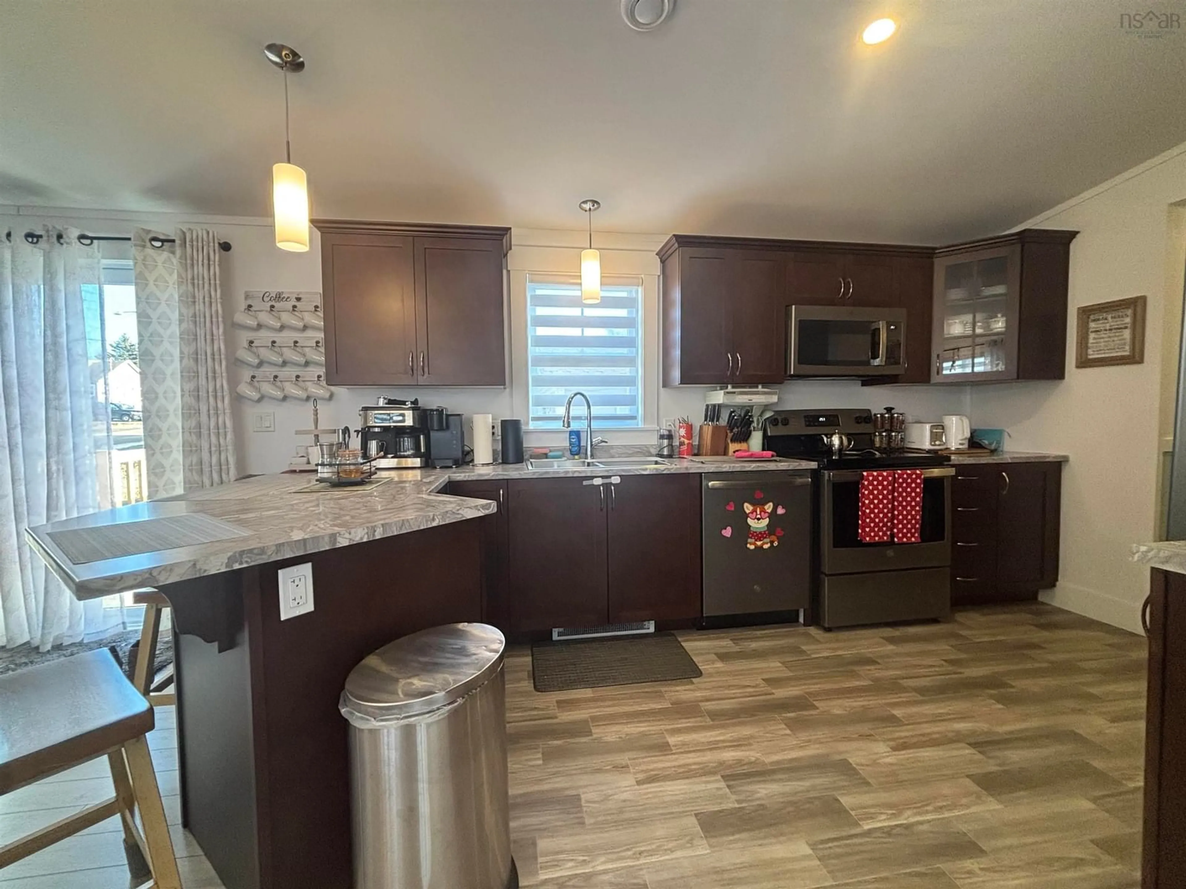 Open concept kitchen, unknown for 1 Maxie St, Glace Bay Nova Scotia B1A 2E3