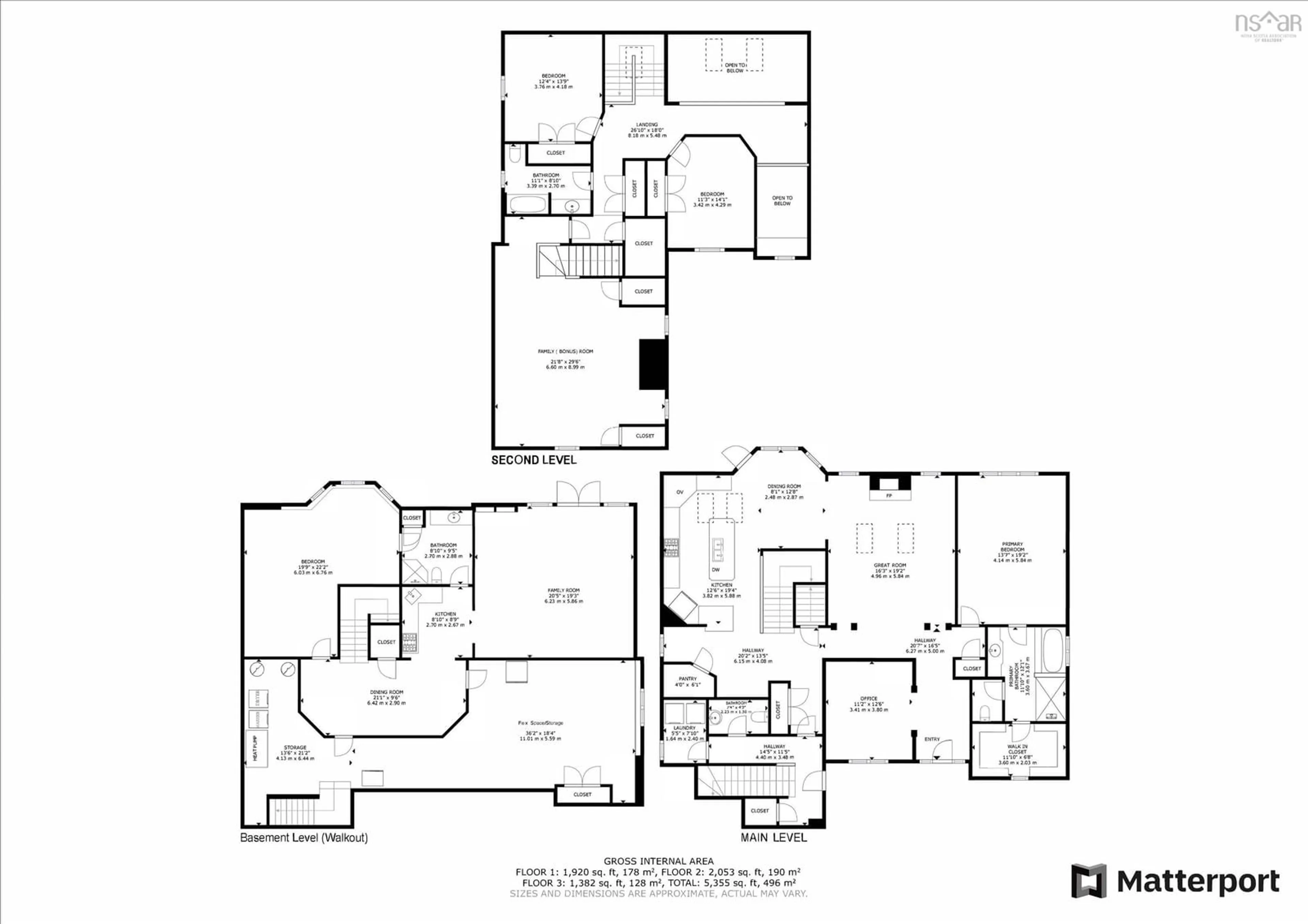 Floor plan for 235 Canterbury Lane, Fall River Nova Scotia B2T 1T4