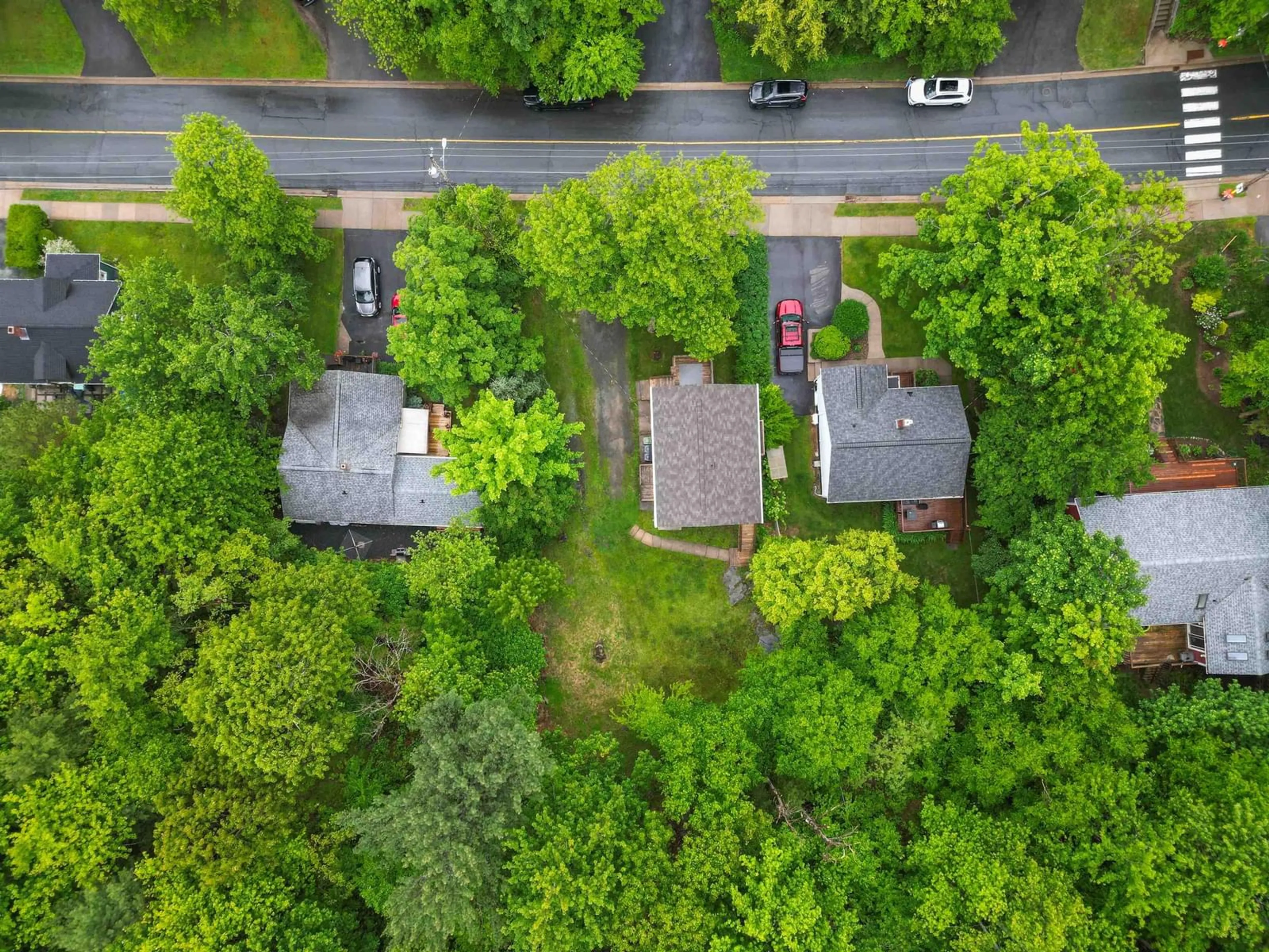 A pic from outside/outdoor area/front of a property/back of a property/a pic from drone, street for 87 Meadowbrook Drive, Bedford Nova Scotia B4A 1R2