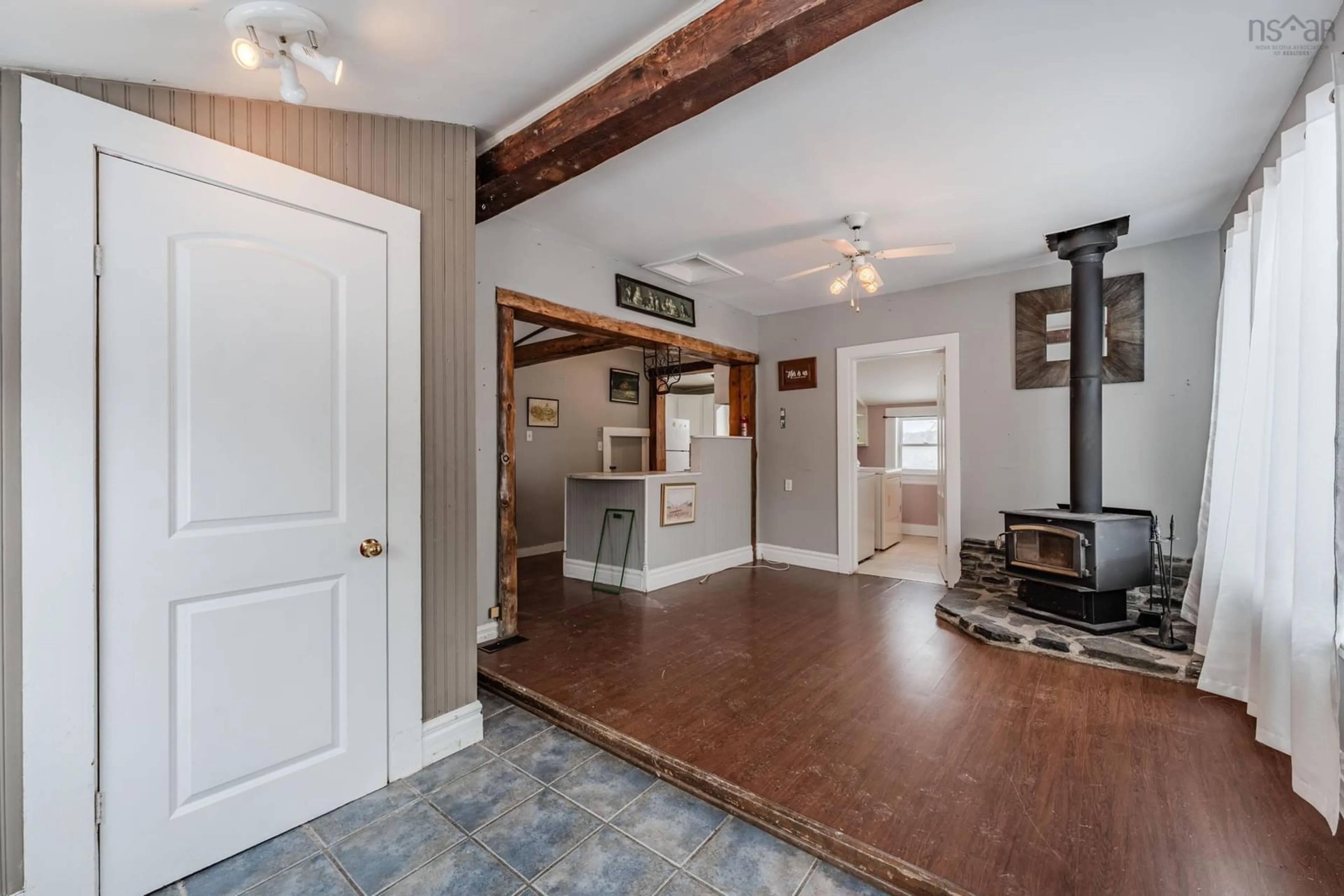 Indoor entryway for 132 Lake Annis Rd, Brazil Lake Nova Scotia B5A 5N4