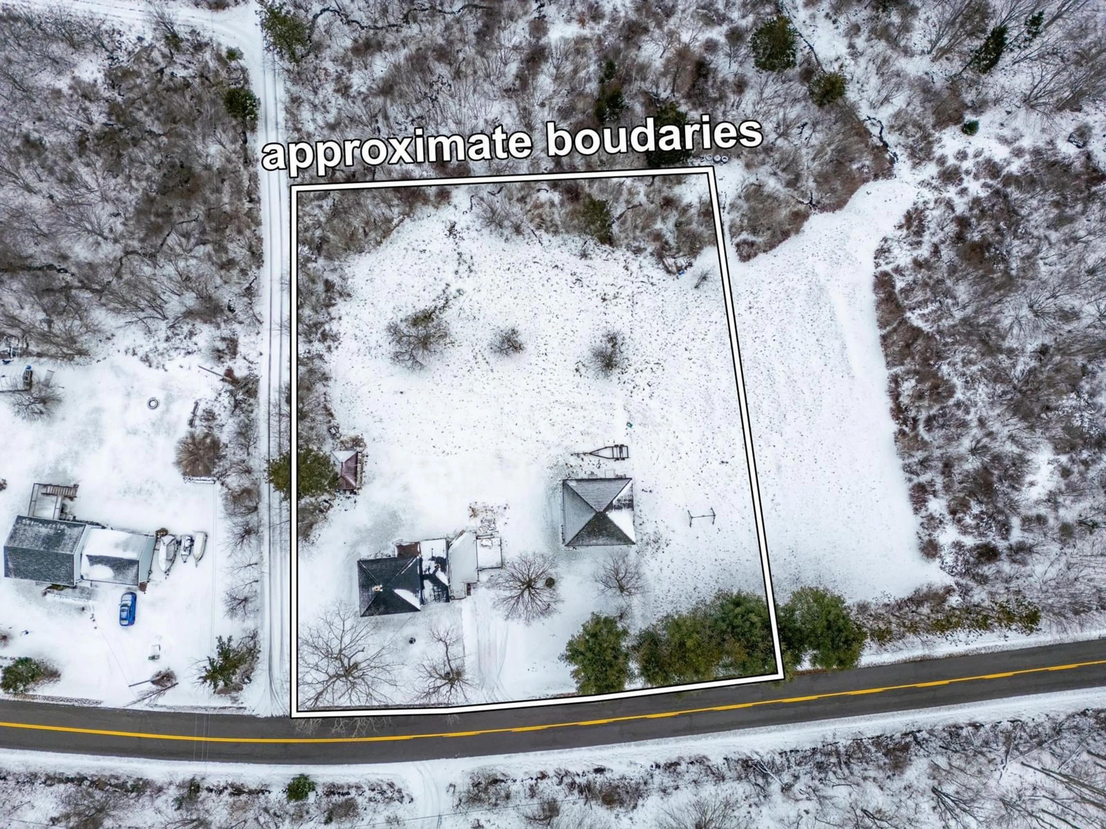 A pic from outside/outdoor area/front of a property/back of a property/a pic from drone, building for 132 Lake Annis Rd, Brazil Lake Nova Scotia B5A 5N4