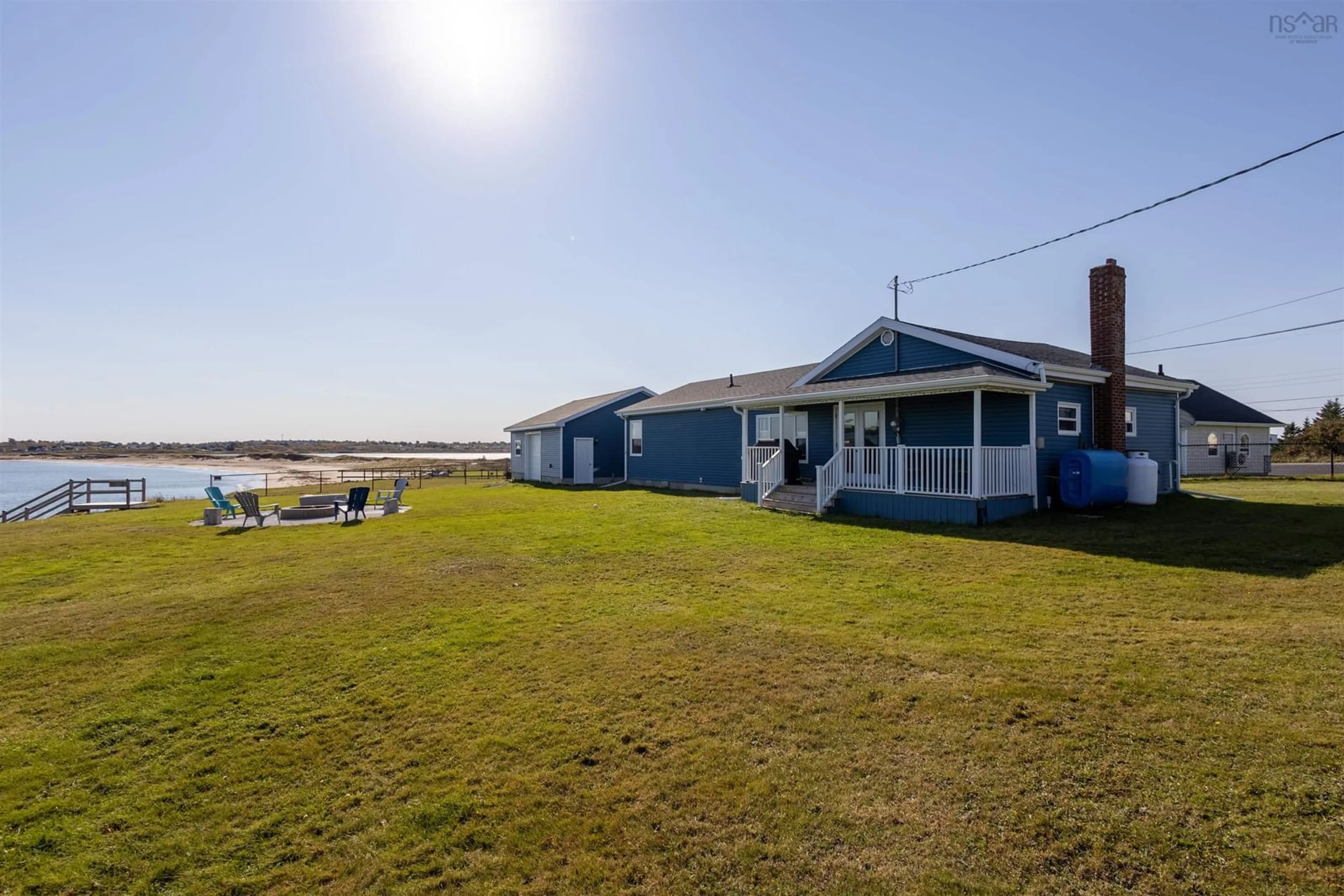 A pic from outside/outdoor area/front of a property/back of a property/a pic from drone, water/lake/river/ocean view for 11 Nicholas St, Florence Nova Scotia B1Y 1M6