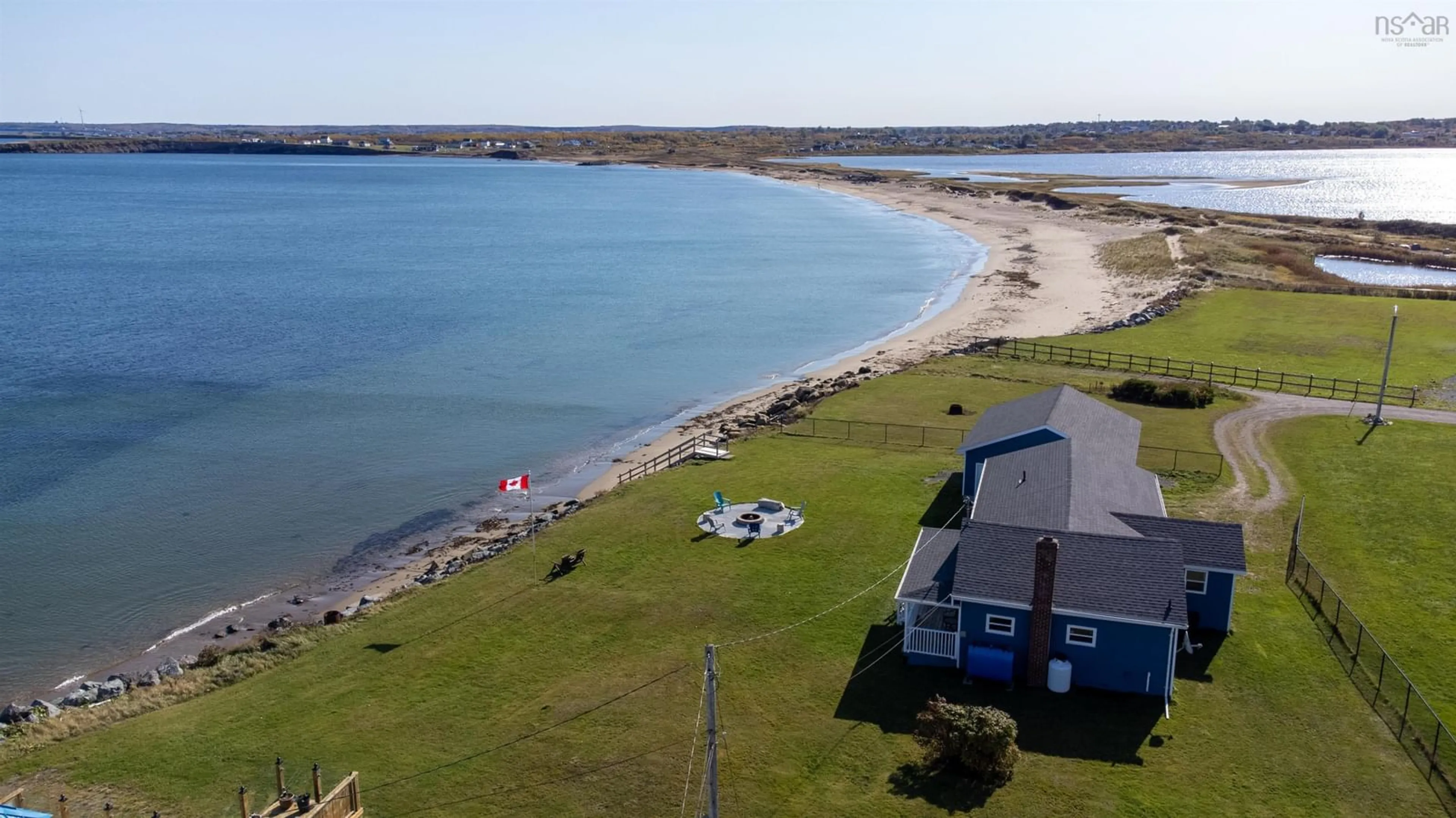 A pic from outside/outdoor area/front of a property/back of a property/a pic from drone, water/lake/river/ocean view for 11 Nicholas St, Florence Nova Scotia B1Y 1M6