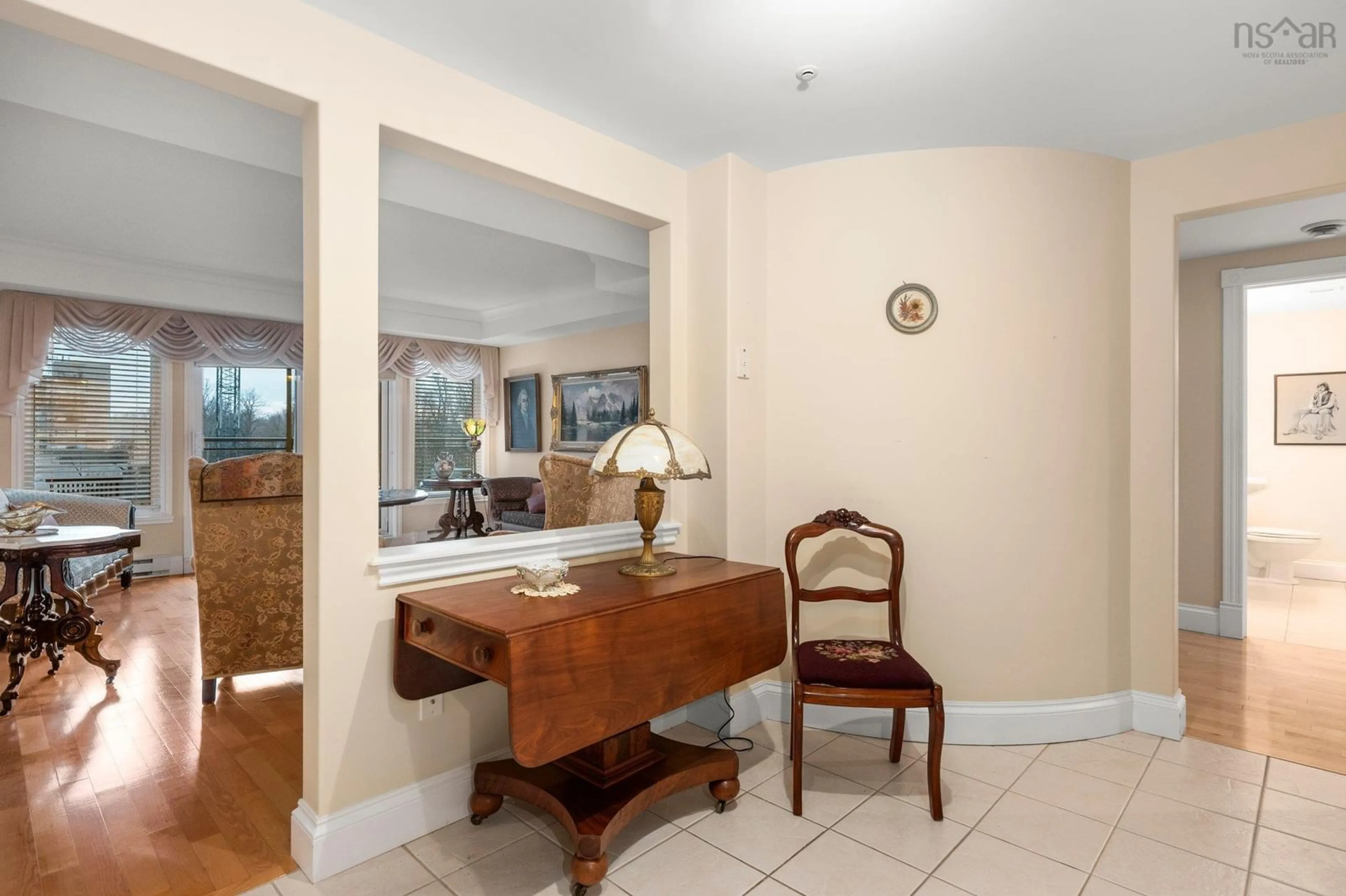 Dining room, ceramic/tile floor for 1540 Summer St #403, Halifax Nova Scotia B3H 4R9