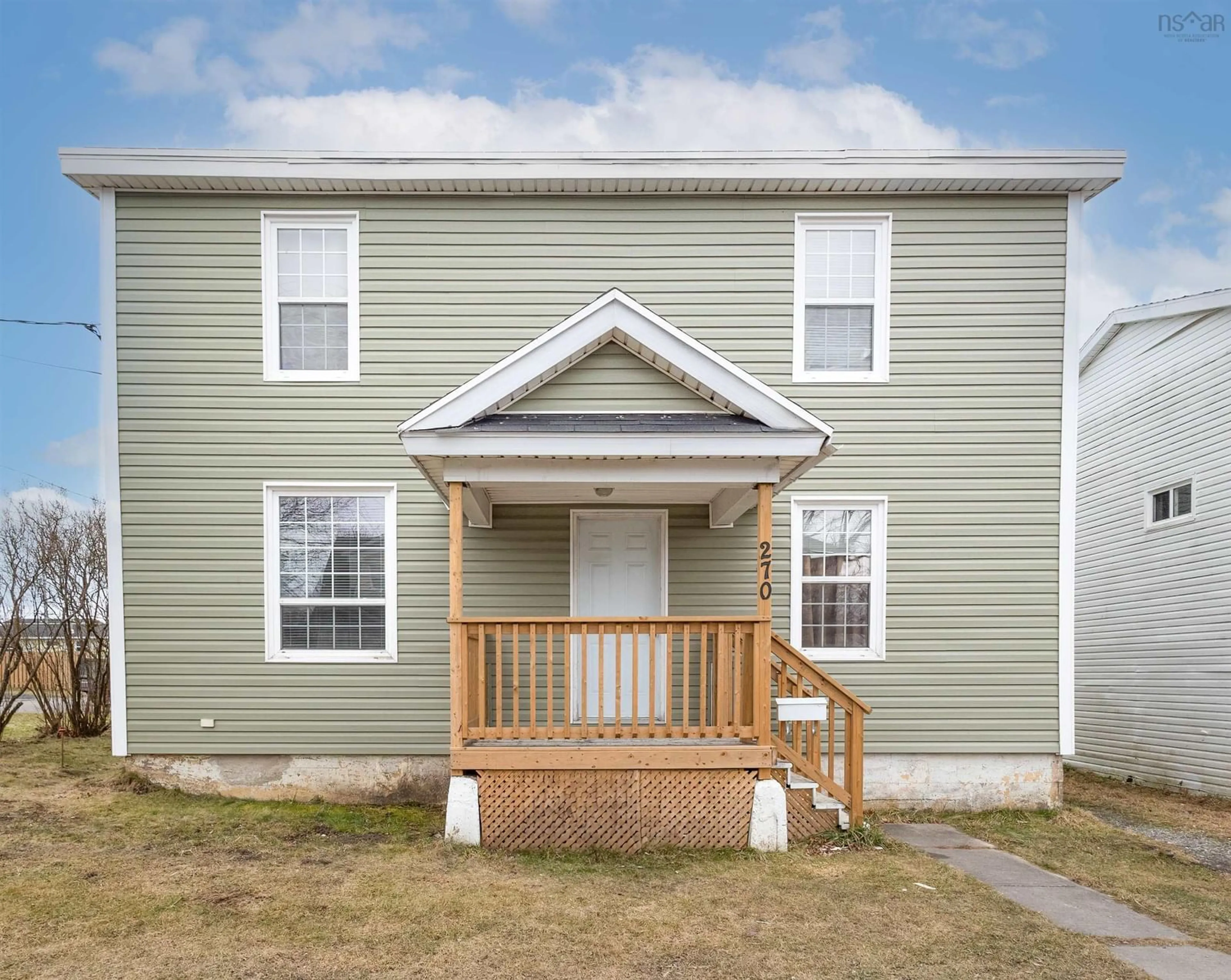 Home with vinyl exterior material, building for 270 Lingan Rd, Sydney Nova Scotia B1N 1W1