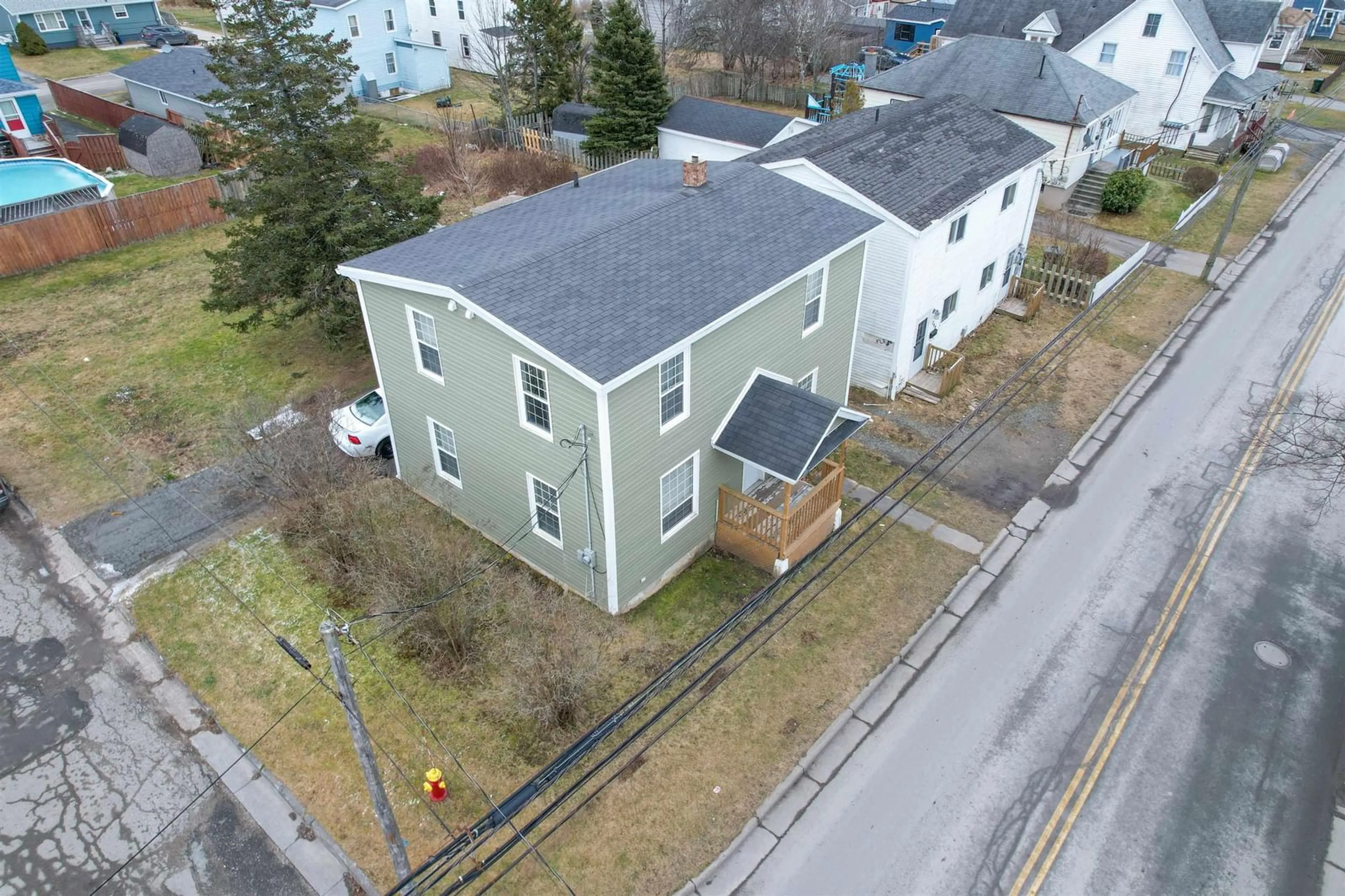 A pic from outside/outdoor area/front of a property/back of a property/a pic from drone, building for 270 Lingan Rd, Sydney Nova Scotia B1N 1W1