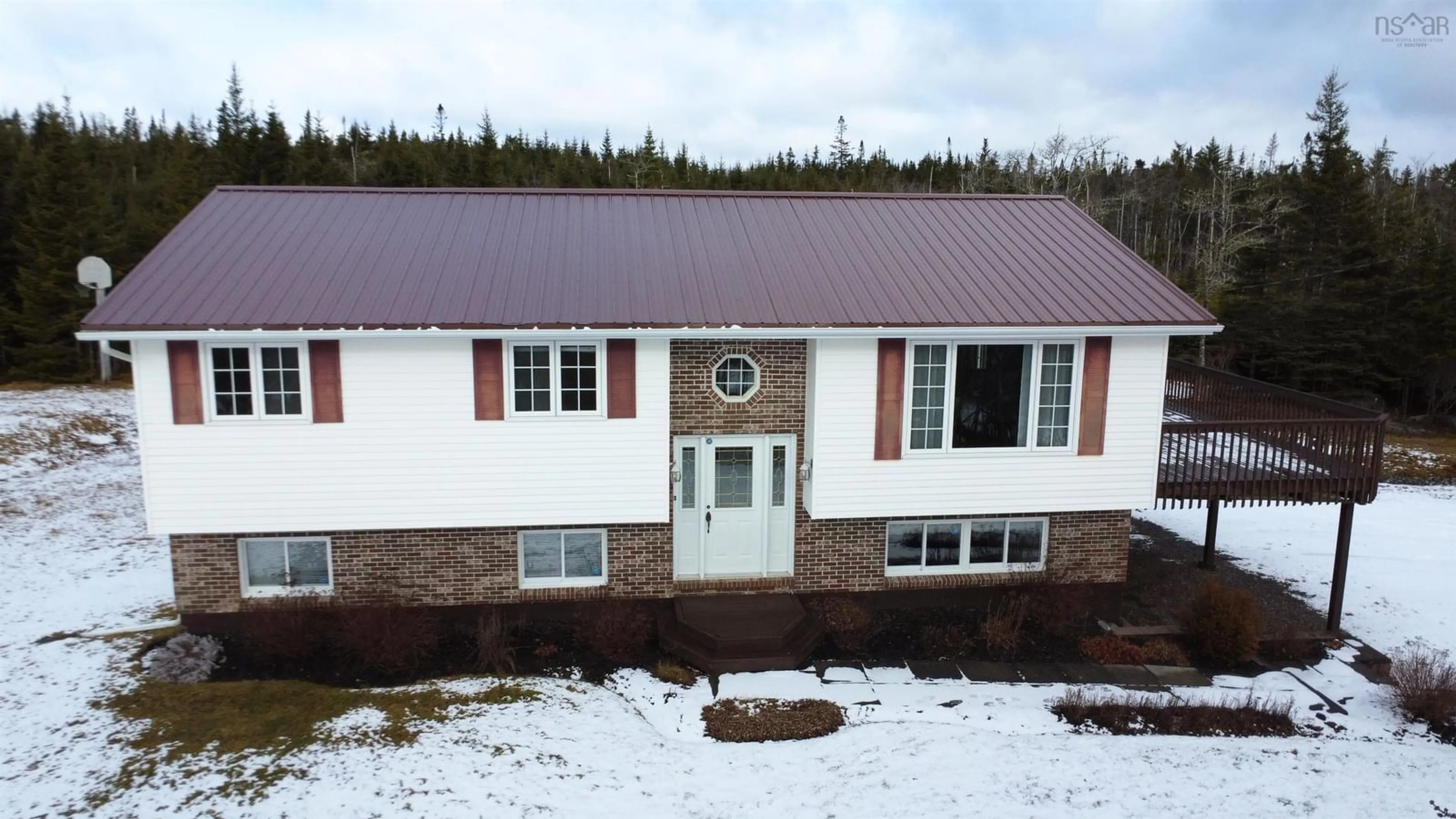 Home with vinyl exterior material, building for 357 Old Road Hill Road, Sherbrooke Nova Scotia B0J 3C0