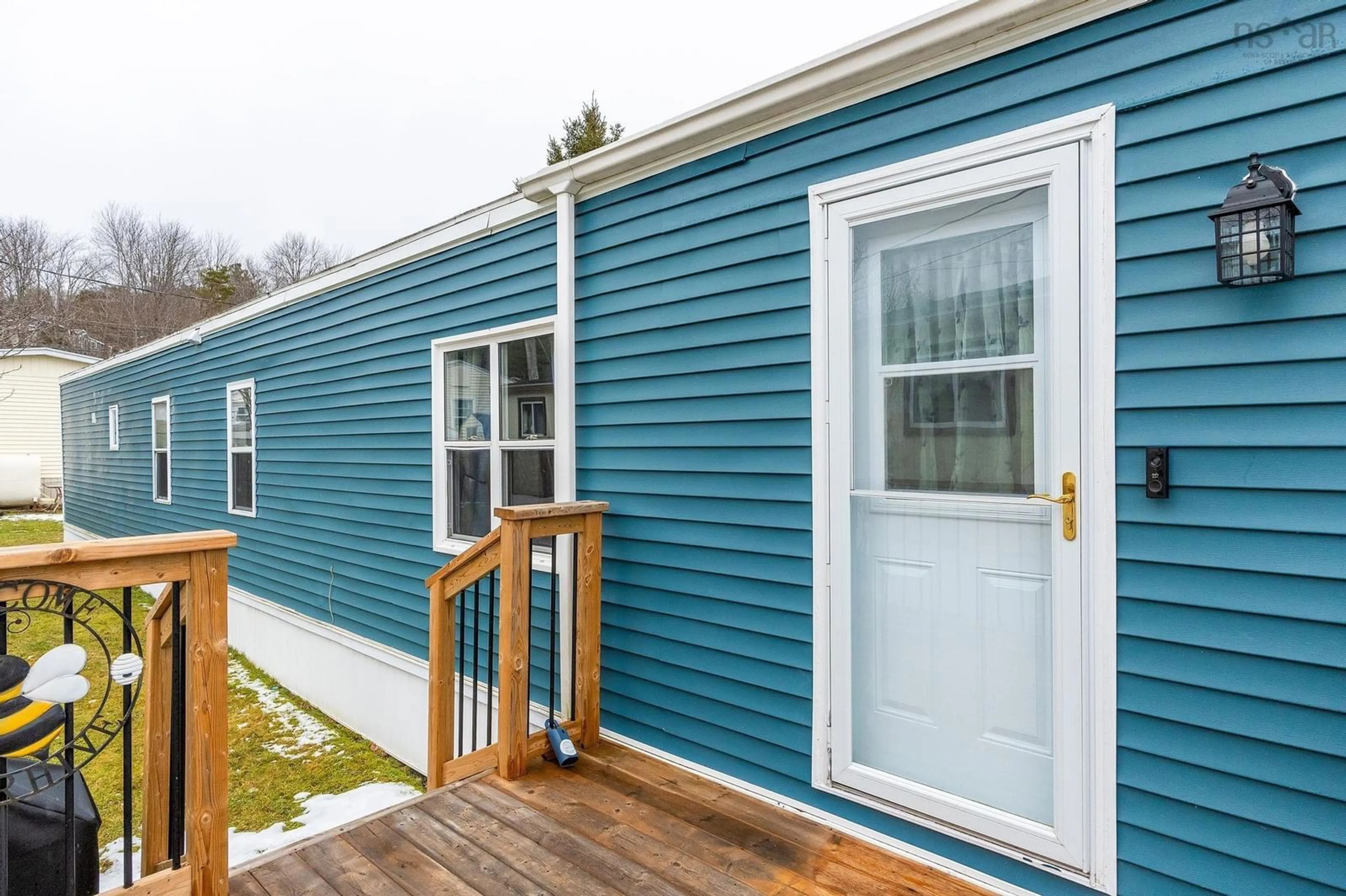 Home with vinyl exterior material, street for 27 Brook Cres, Middle Sackville Nova Scotia B4E 1C3