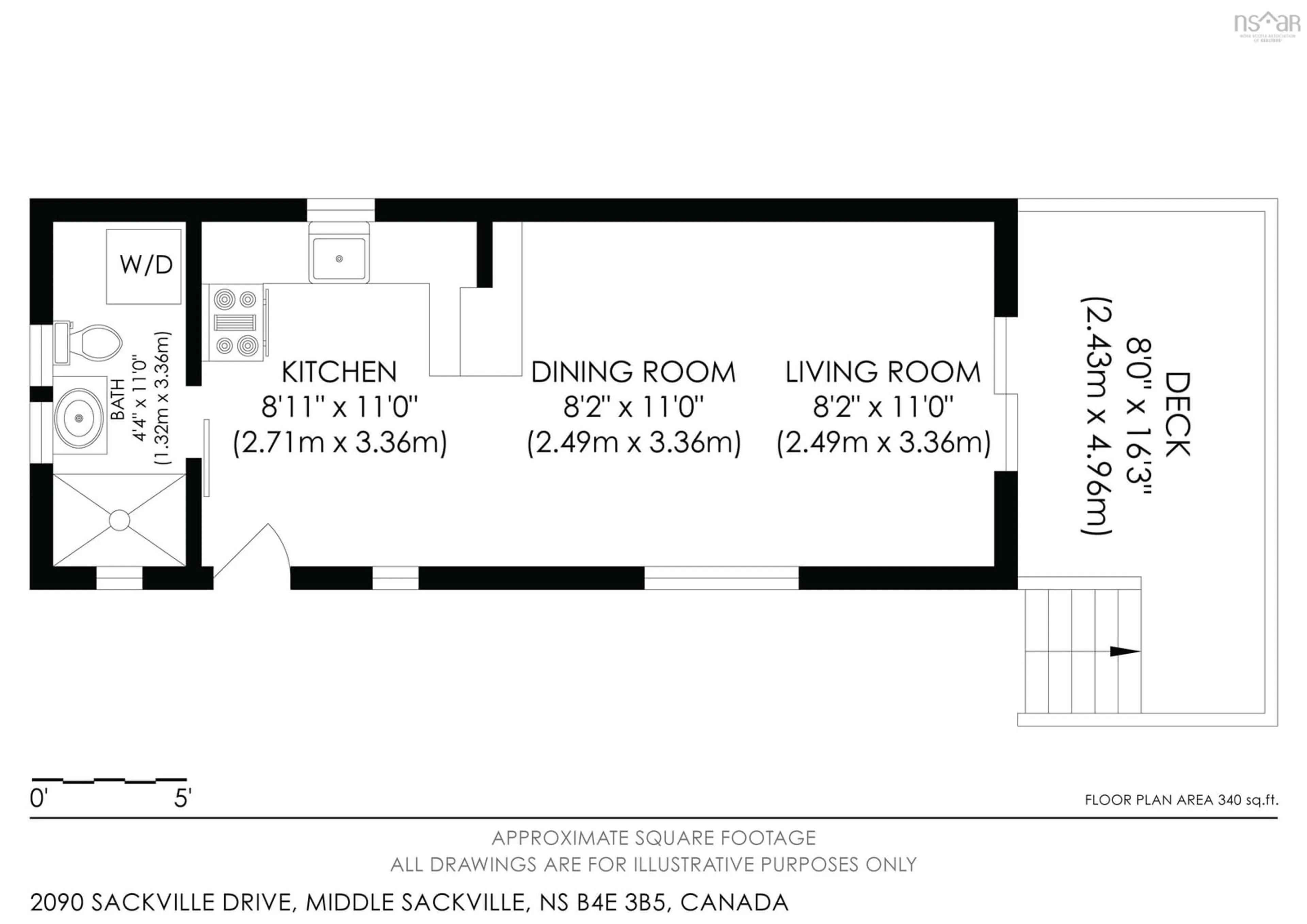 Floor plan for 2090 Sackville Dr, Middle Sackville Nova Scotia B4E 3B5