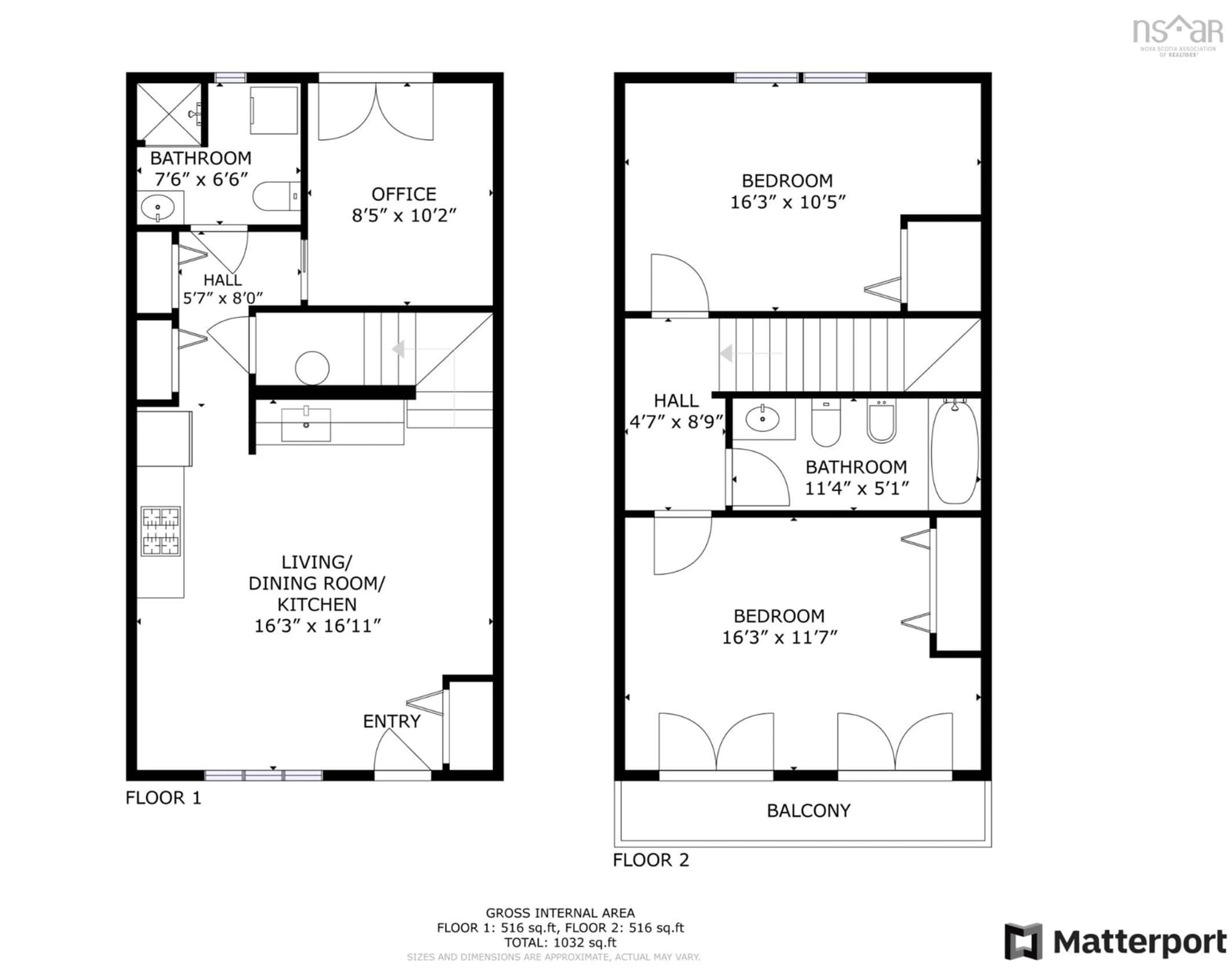 Floor plan for 4 Store St, Yarmouth Nova Scotia B5A 2Z2