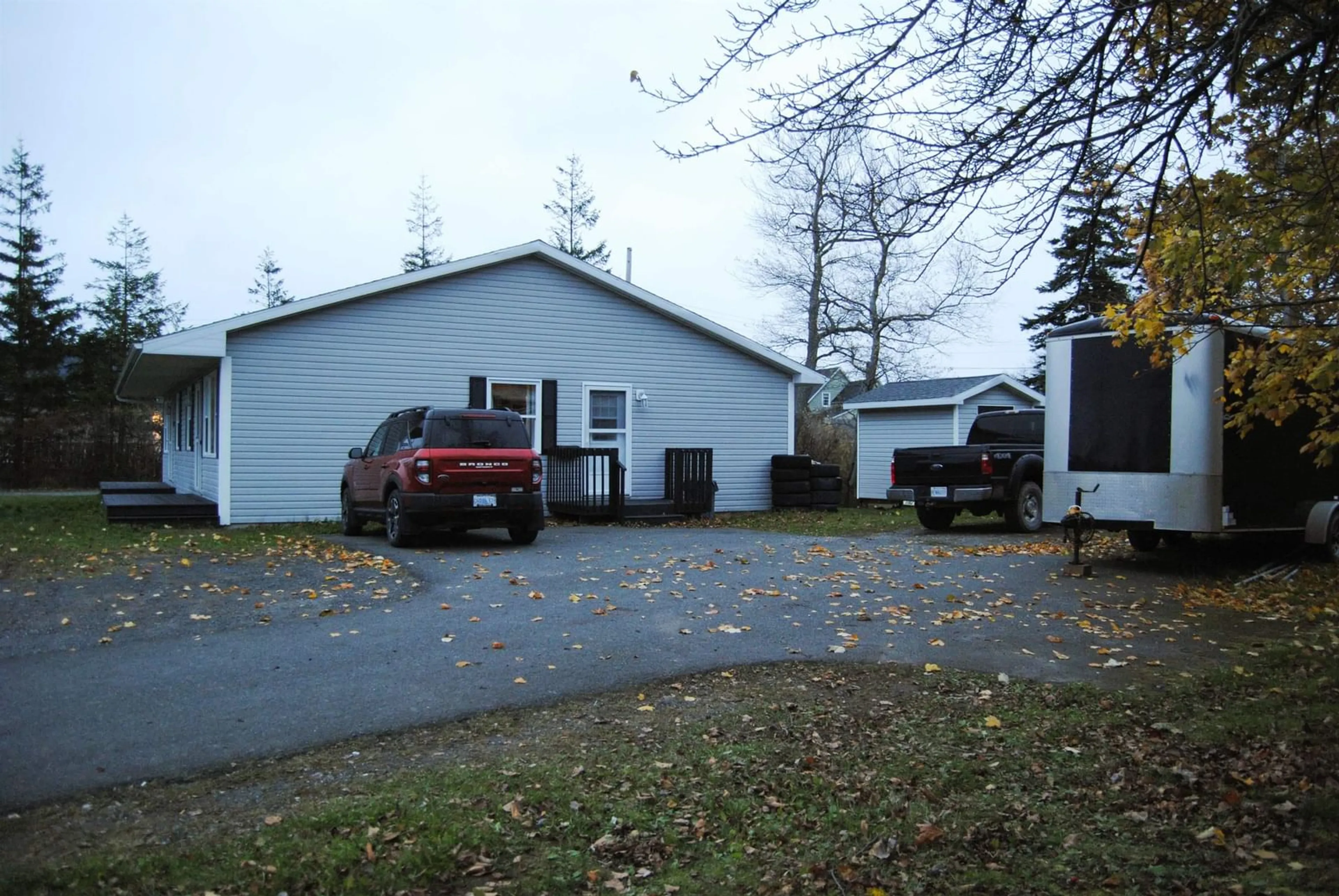 A pic from outside/outdoor area/front of a property/back of a property/a pic from drone, street for 219 Brookside St, Glace Bay Nova Scotia B1A 1L7