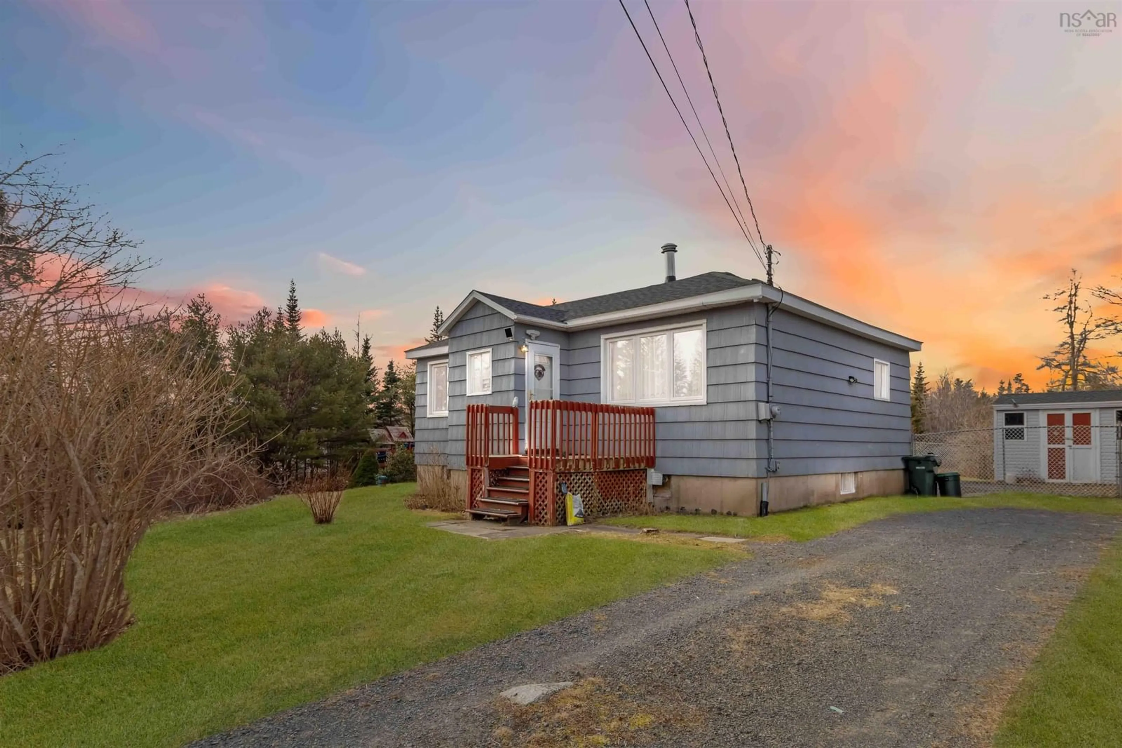 A pic from outside/outdoor area/front of a property/back of a property/a pic from drone, street for 2725 Old Sambro Rd, Williamswood Nova Scotia B3V 1E4