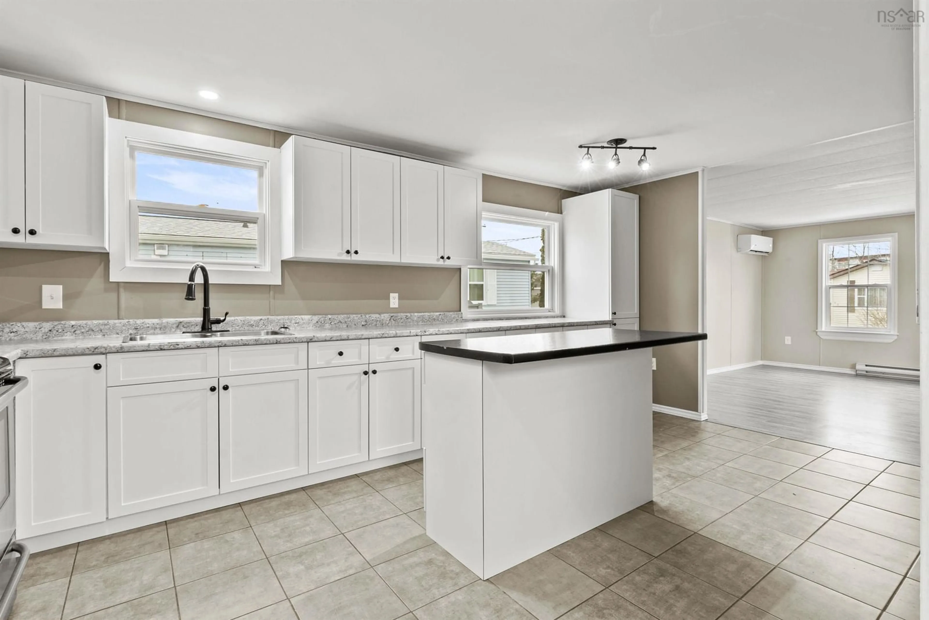 Open concept kitchen, ceramic/tile floor for 490 Glen Rise Dr, Beaver Bank Nova Scotia B4E 2M2