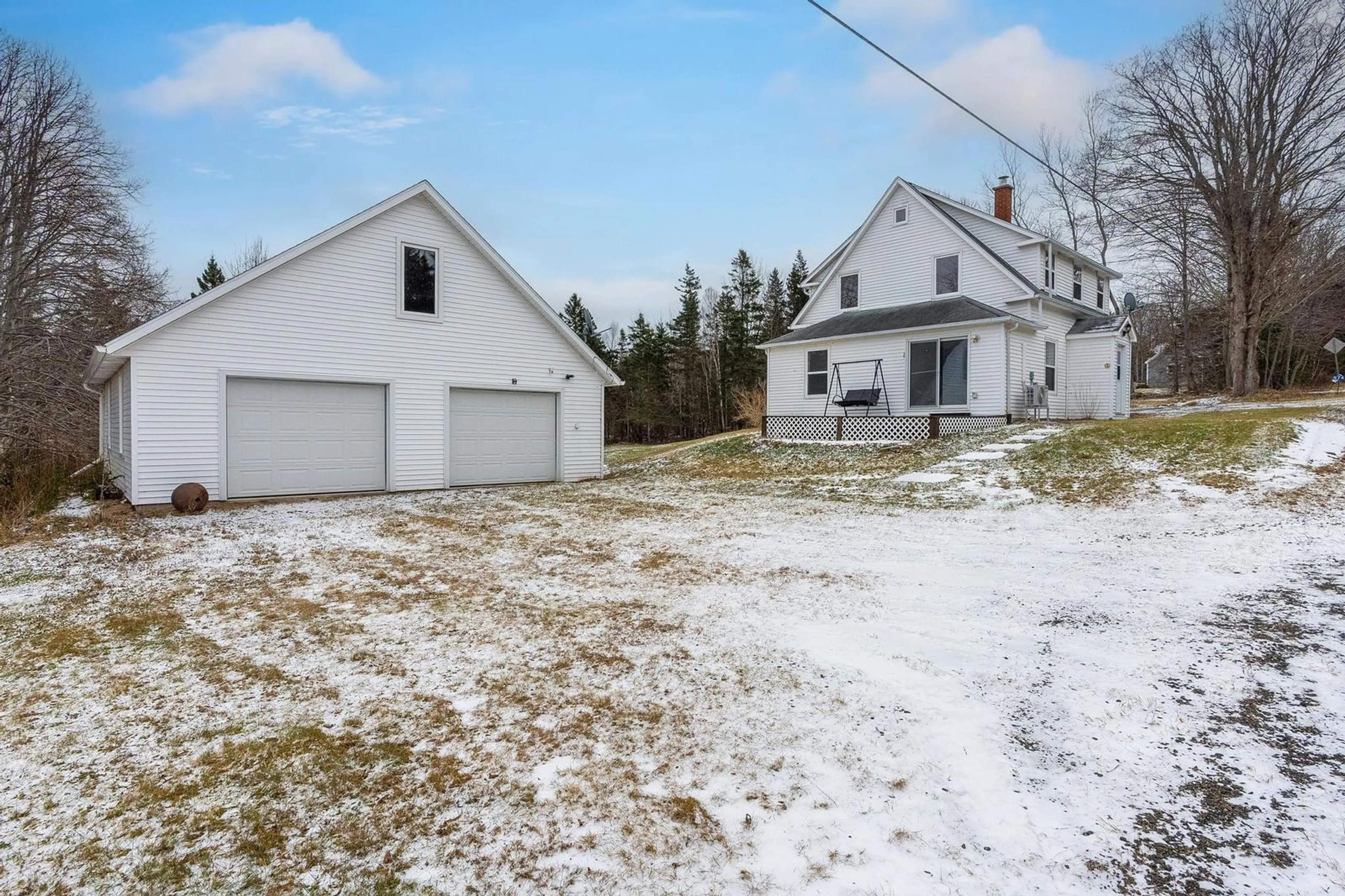 A pic from outside/outdoor area/front of a property/back of a property/a pic from drone, street for 574 Port Lorne Rd, Port Lorne Nova Scotia B0S 1R0