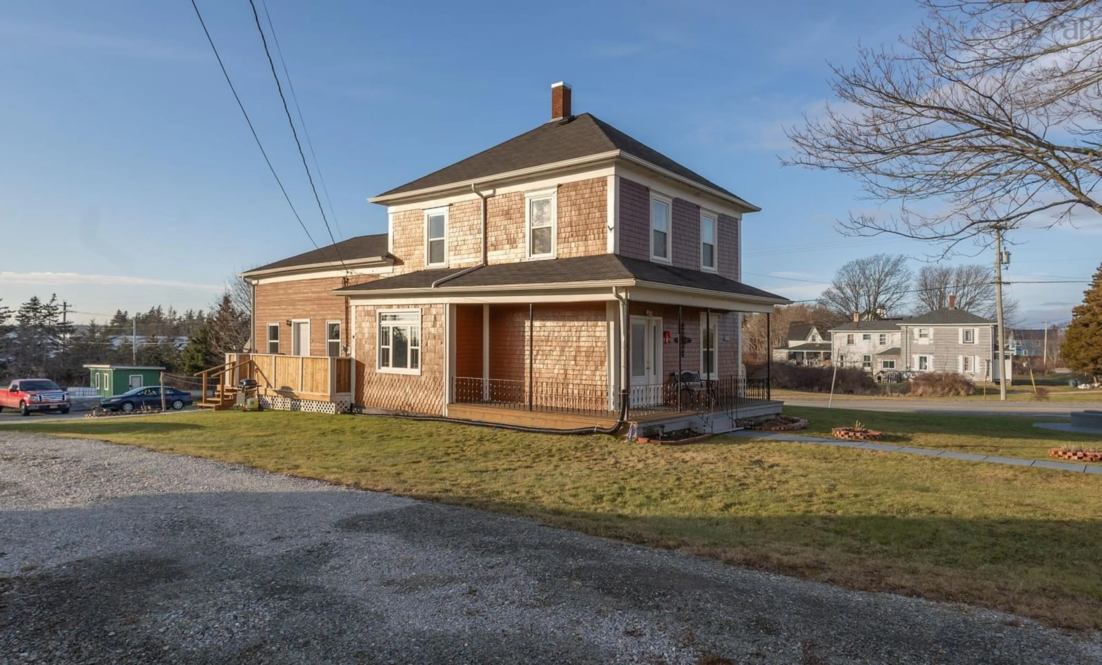 Home with brick exterior material, building for 2652 Highway 334, Wedgeport Nova Scotia B0W 3P0