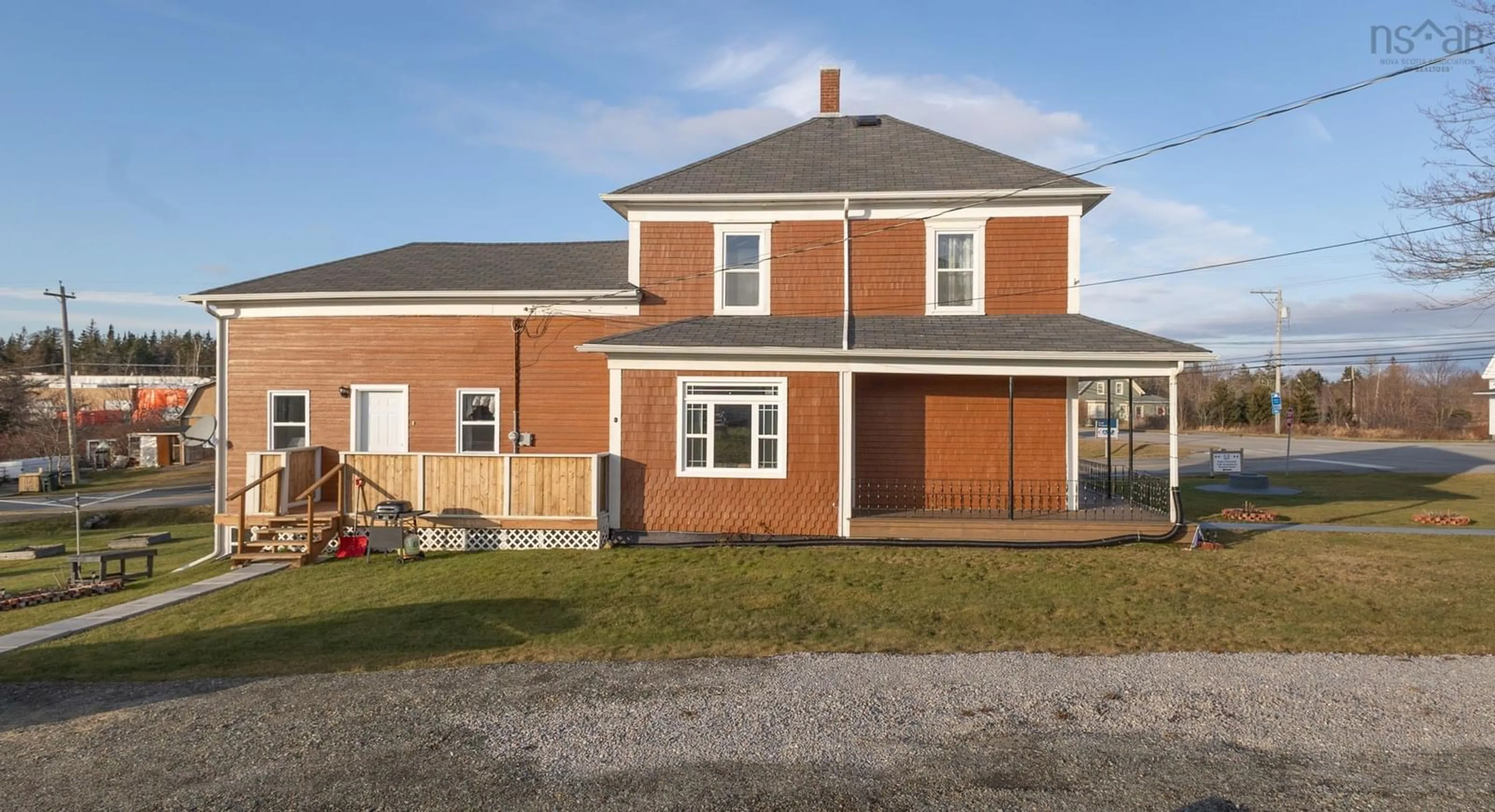 Home with brick exterior material, building for 2652 Highway 334, Wedgeport Nova Scotia B0W 3P0