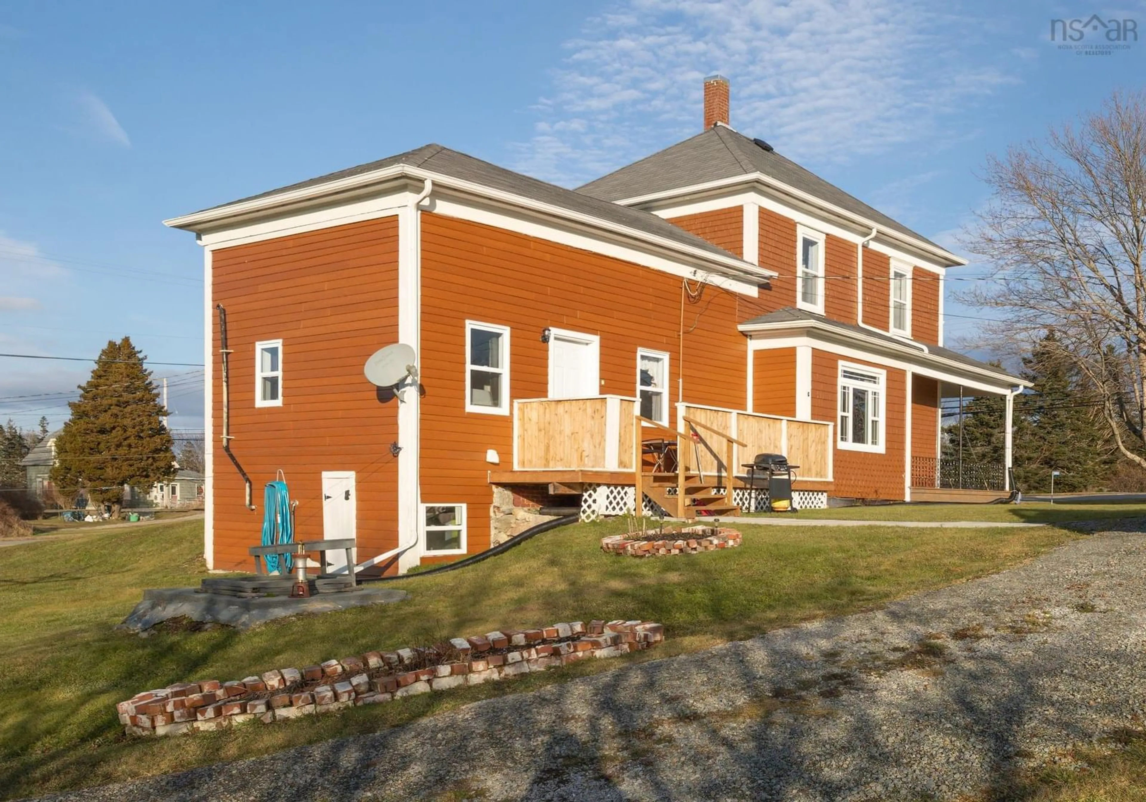 Home with brick exterior material, building for 2652 Highway 334, Wedgeport Nova Scotia B0W 3P0