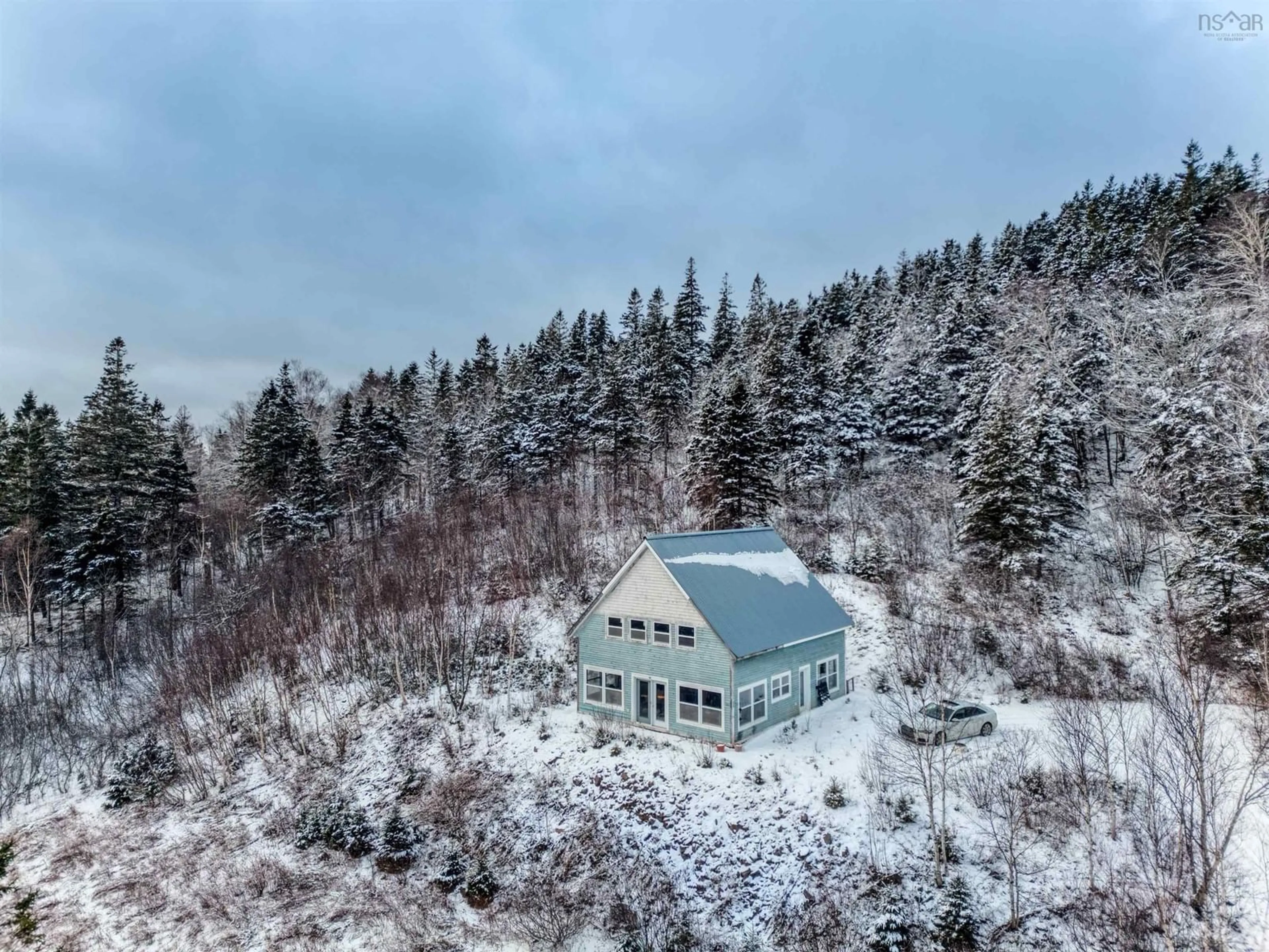 A pic from outside/outdoor area/front of a property/back of a property/a pic from drone, unknown for 2367 Two Islands Rd, Two Islands Nova Scotia B0M 1S0