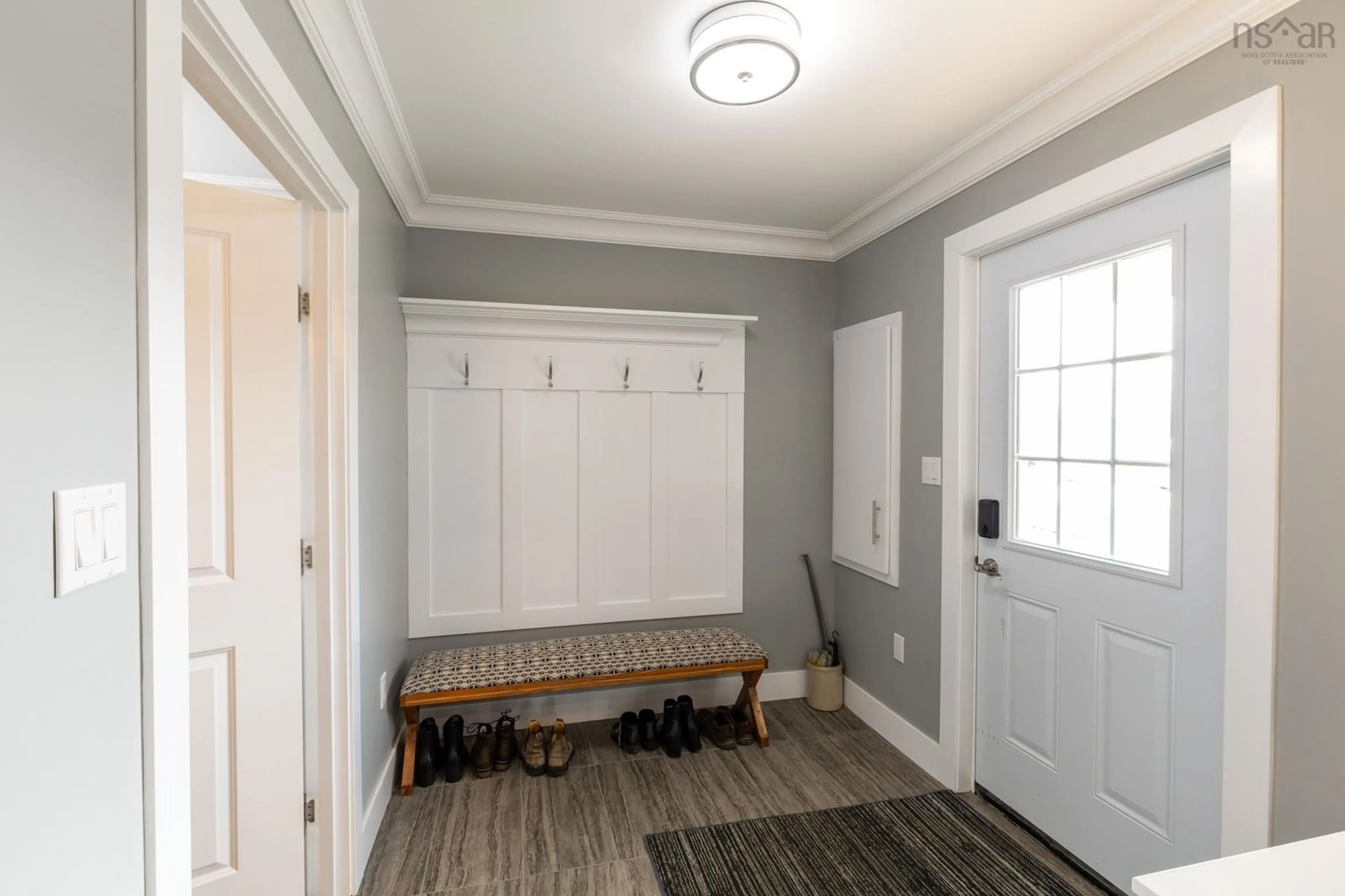 Indoor entryway for 28 Franks Rd, West Pubnico Nova Scotia B0W 3S0