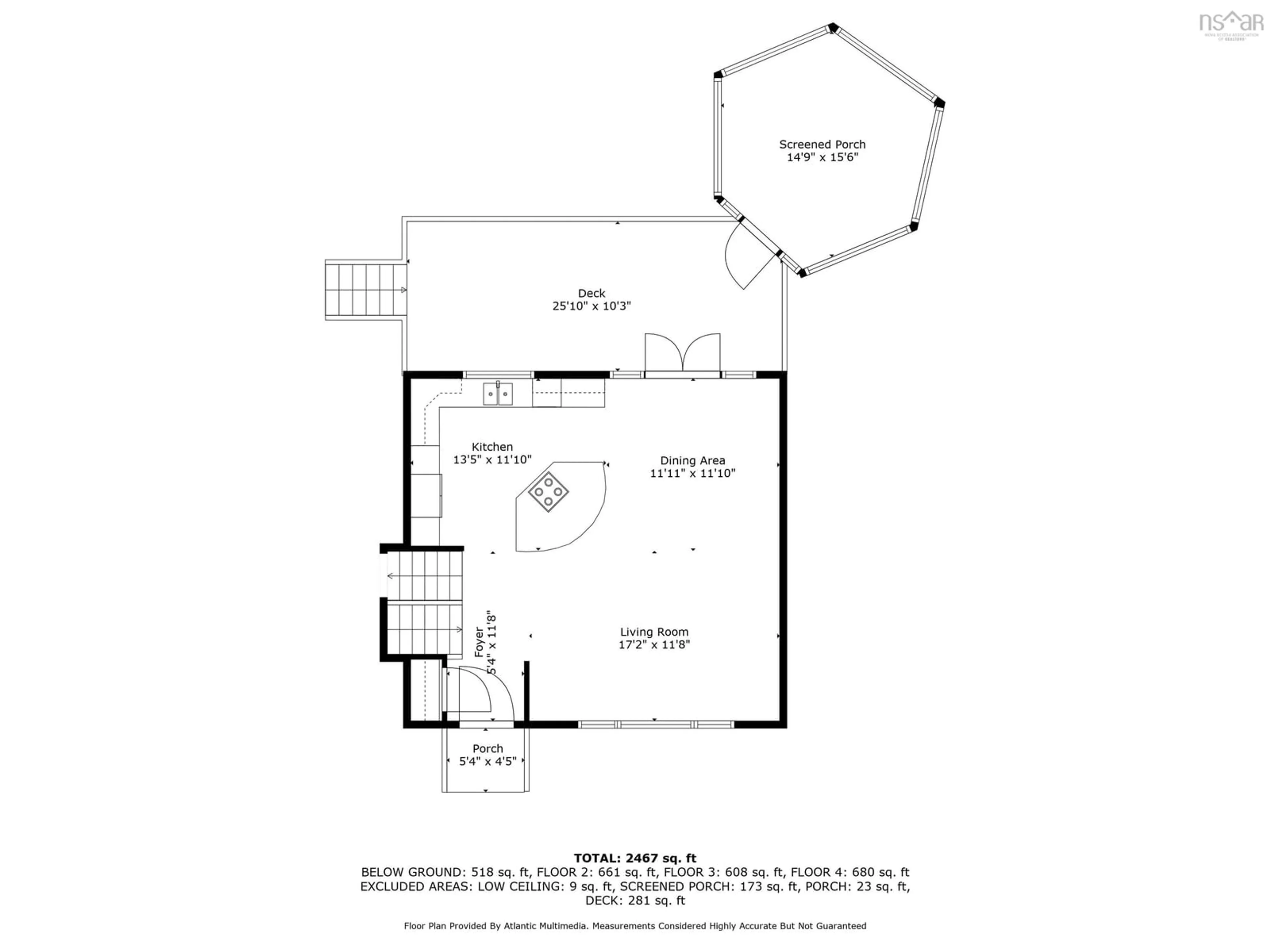 Floor plan for 617 Highway 277, Dutch Settlement Nova Scotia B2S 2C7