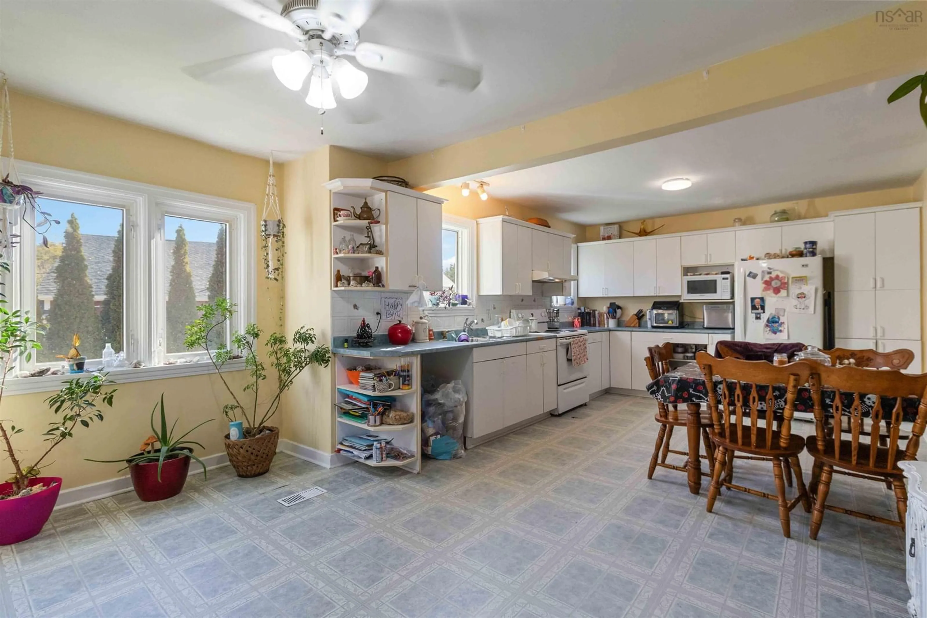 Open concept kitchen, ceramic/tile floor for 12244 Peggy's Cove Rd, Glen Haven Nova Scotia B3X 2R8