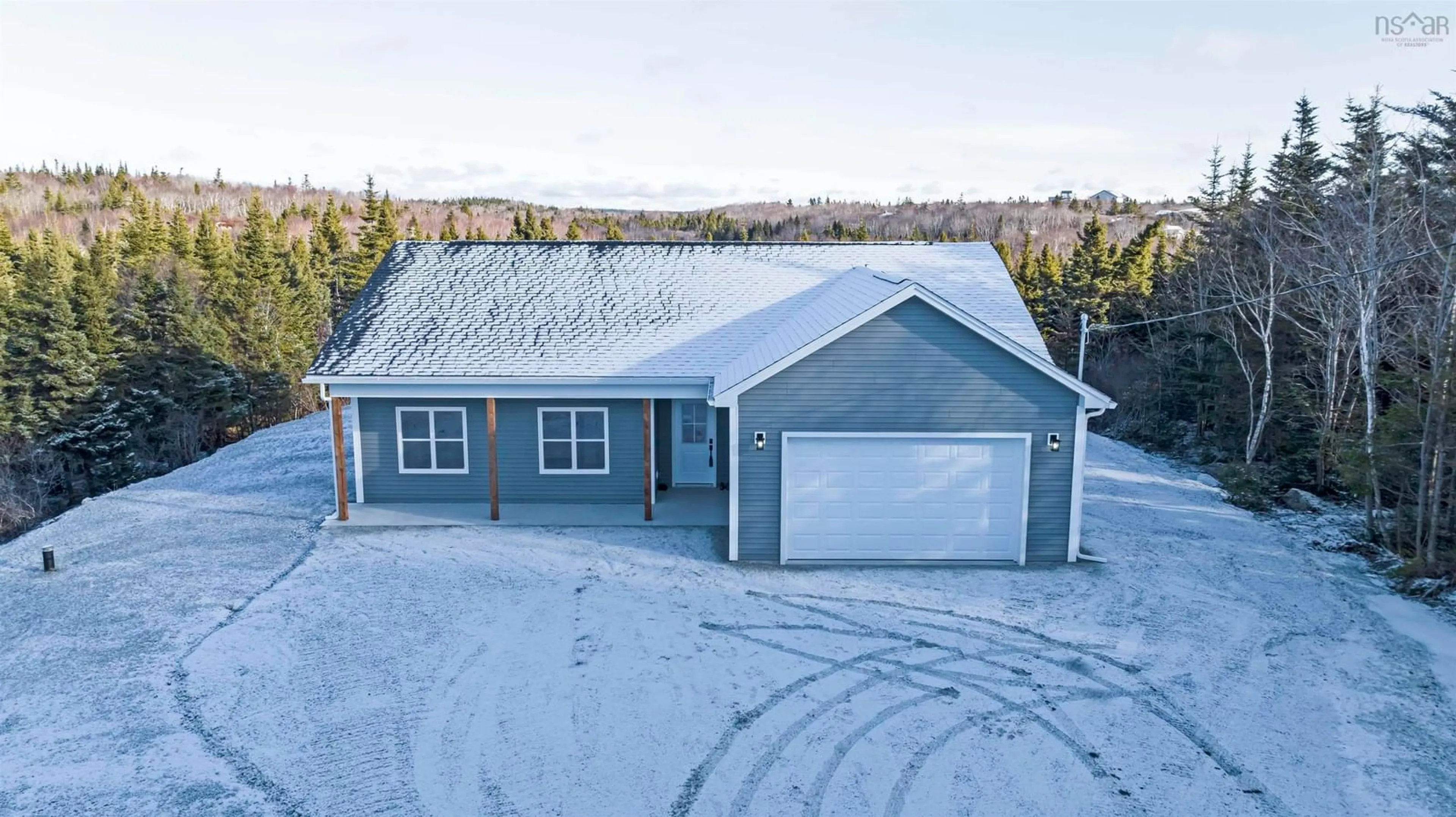 A pic from outside/outdoor area/front of a property/back of a property/a pic from drone, building for 59 Kelly Dr, Williamswood Nova Scotia B3V 1E8