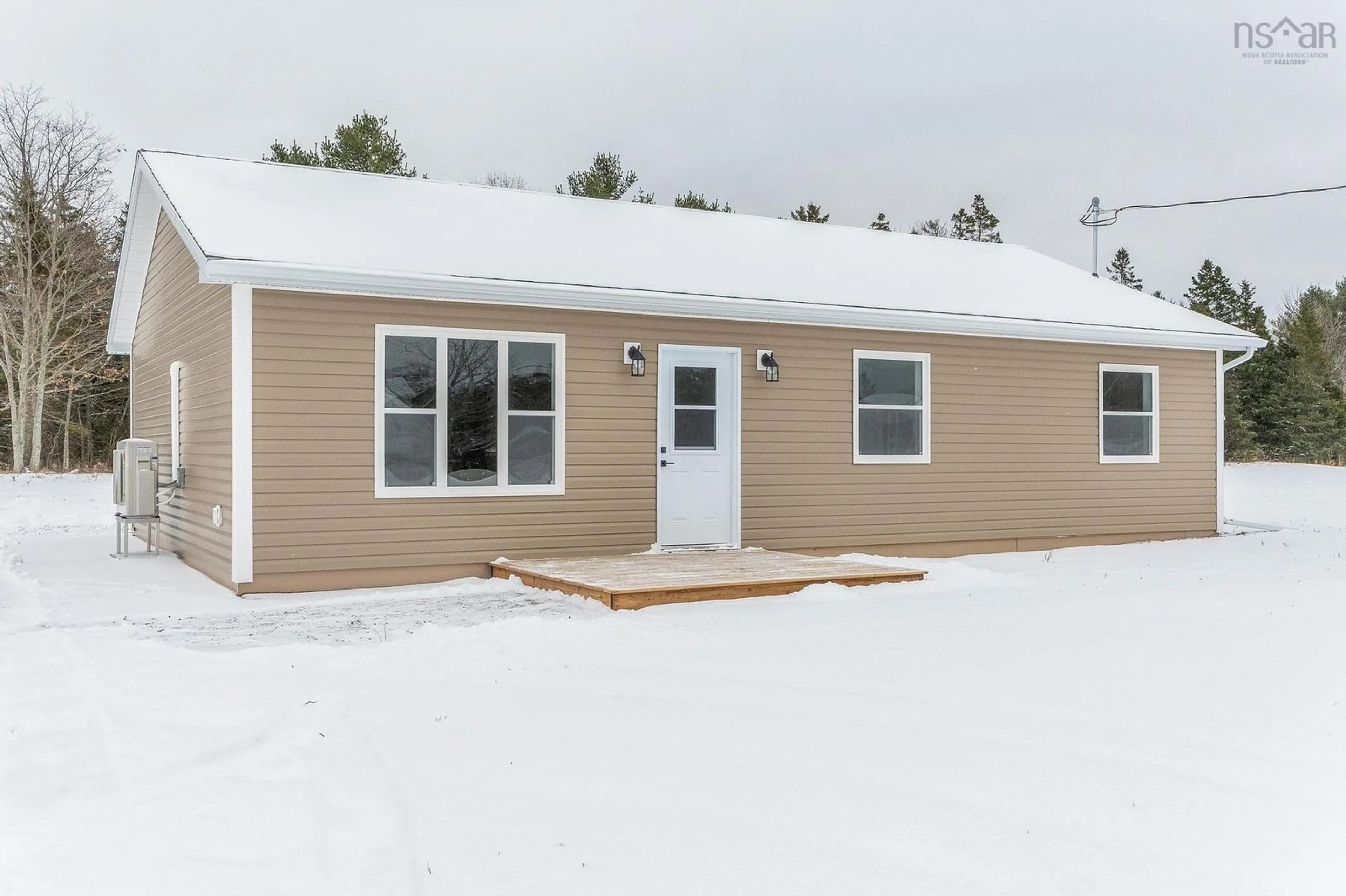 Home with vinyl exterior material, building for 45 Vendora Dr, Nictaux Nova Scotia B0S 1P0