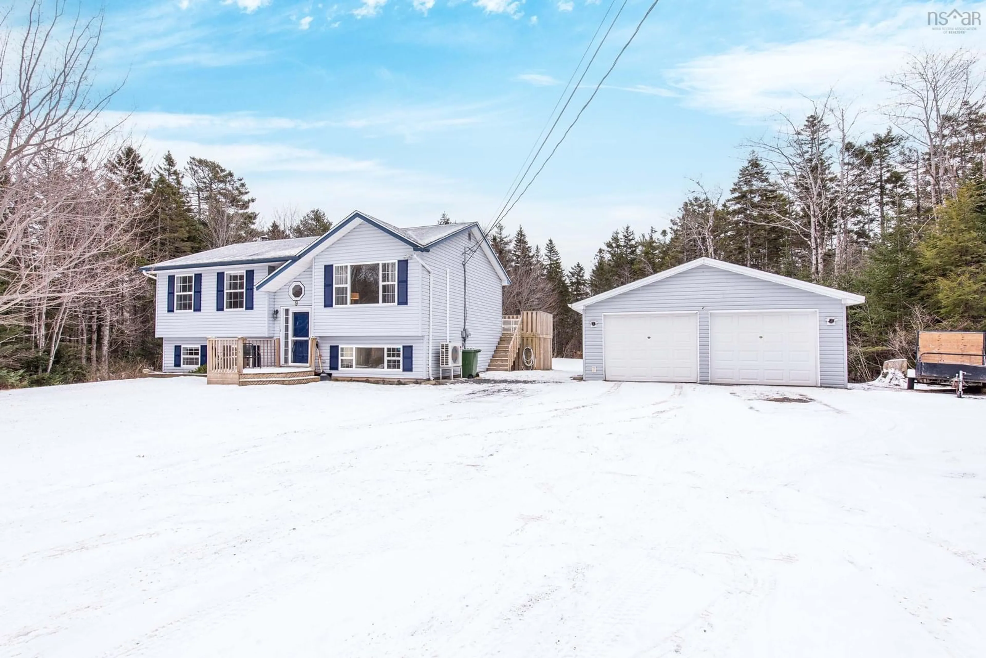 A pic from outside/outdoor area/front of a property/back of a property/a pic from drone, unknown for 9 Norman Blvd, Hammonds Plains Nova Scotia B4B 1N5