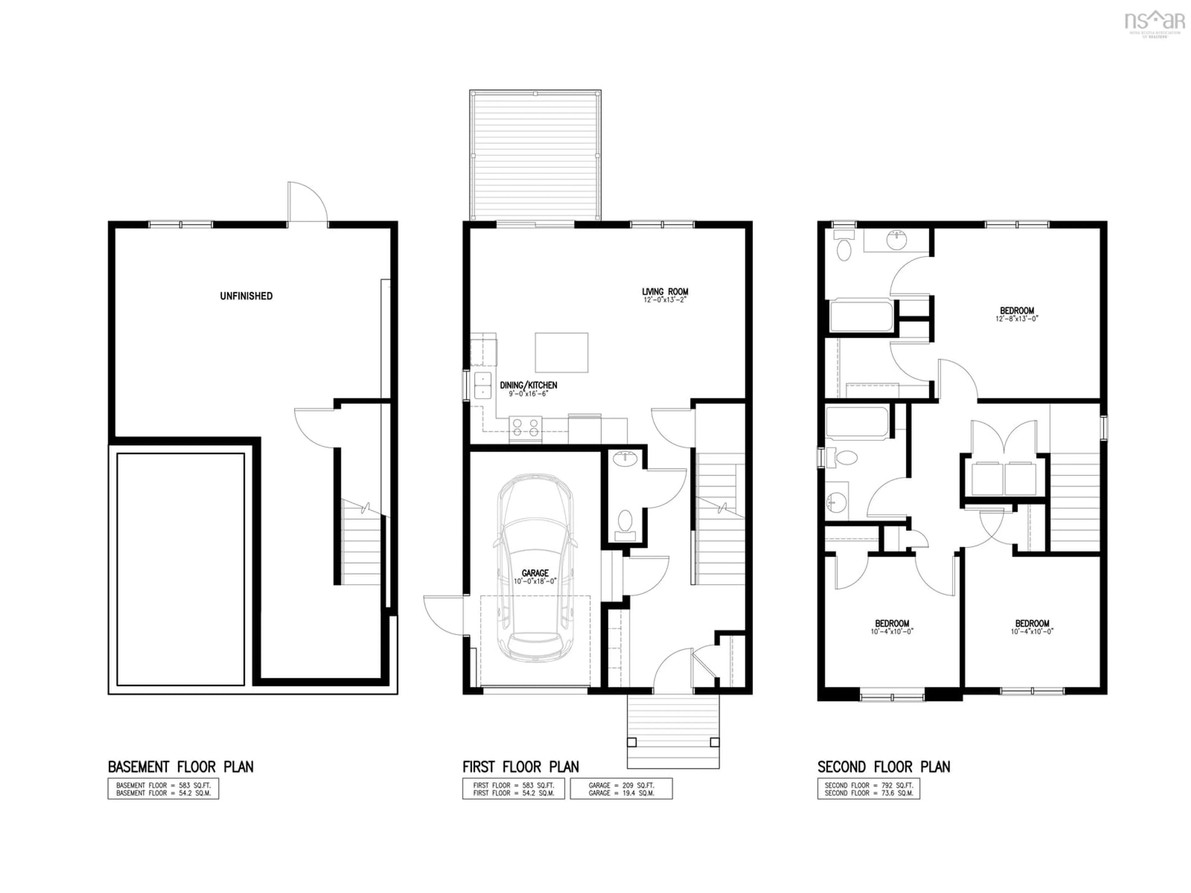 Floor plan for 193 Darner Dr #57, Beaver Bank Nova Scotia B4G 1C1