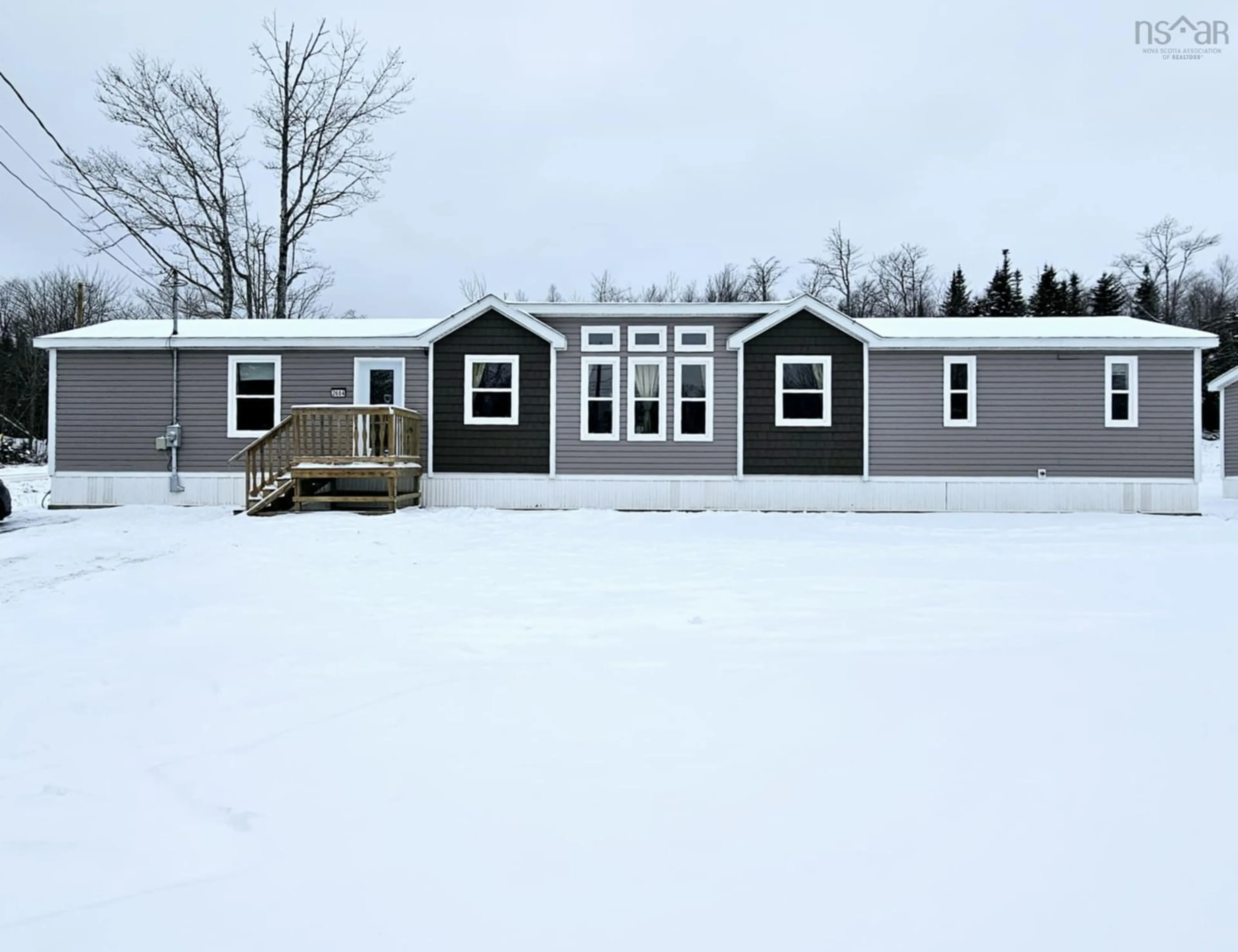 Home with vinyl exterior material, building for 2604 Foxbrook Rd, Westville Nova Scotia B0K 2A0