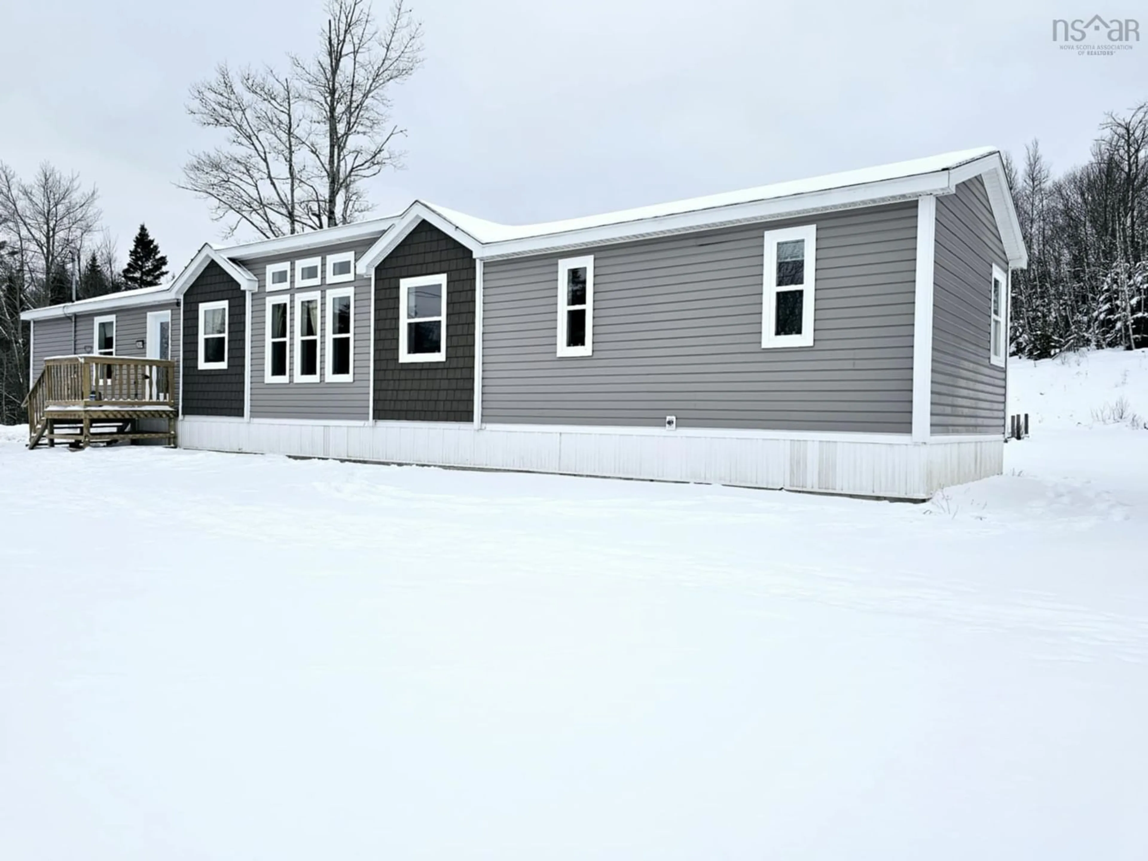 Home with vinyl exterior material, building for 2604 Foxbrook Rd, Westville Nova Scotia B0K 2A0