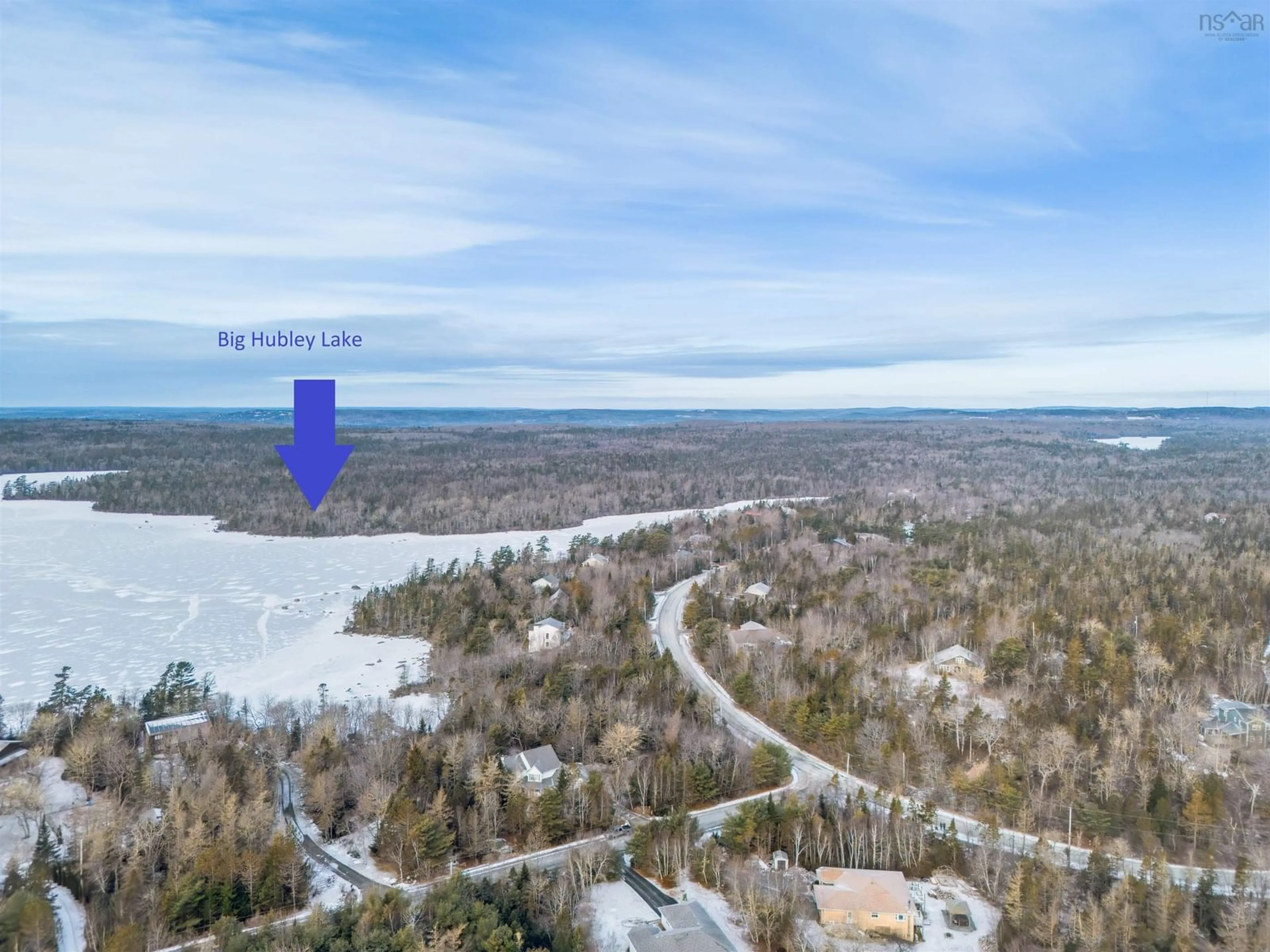 A pic from outside/outdoor area/front of a property/back of a property/a pic from drone, water/lake/river/ocean view for 70 Three Brooks Dr, Hubley Nova Scotia B3Z 1A4