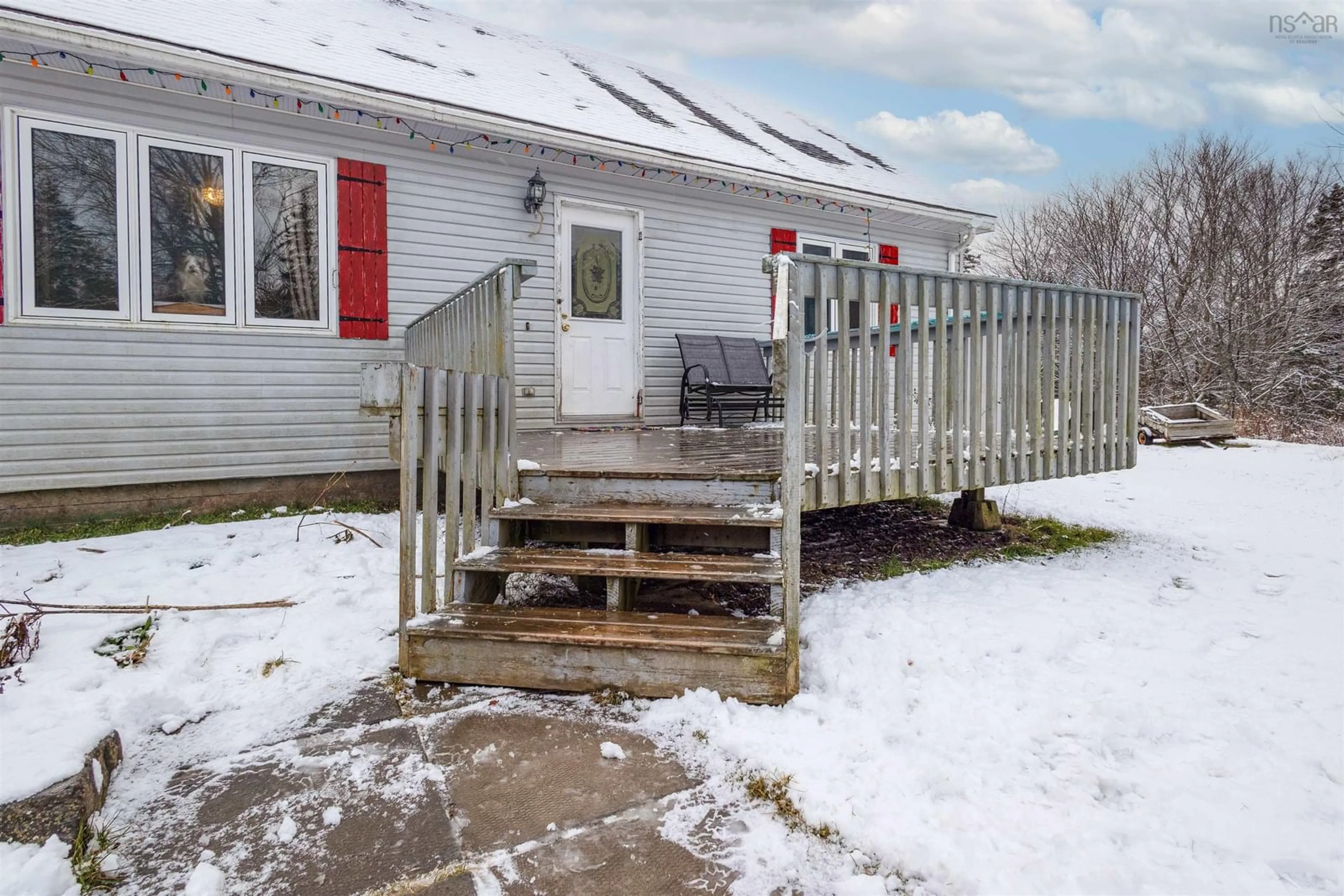 Patio, street for 3183 Grand Mira North Rd, Sandfield Nova Scotia B1K 1X1