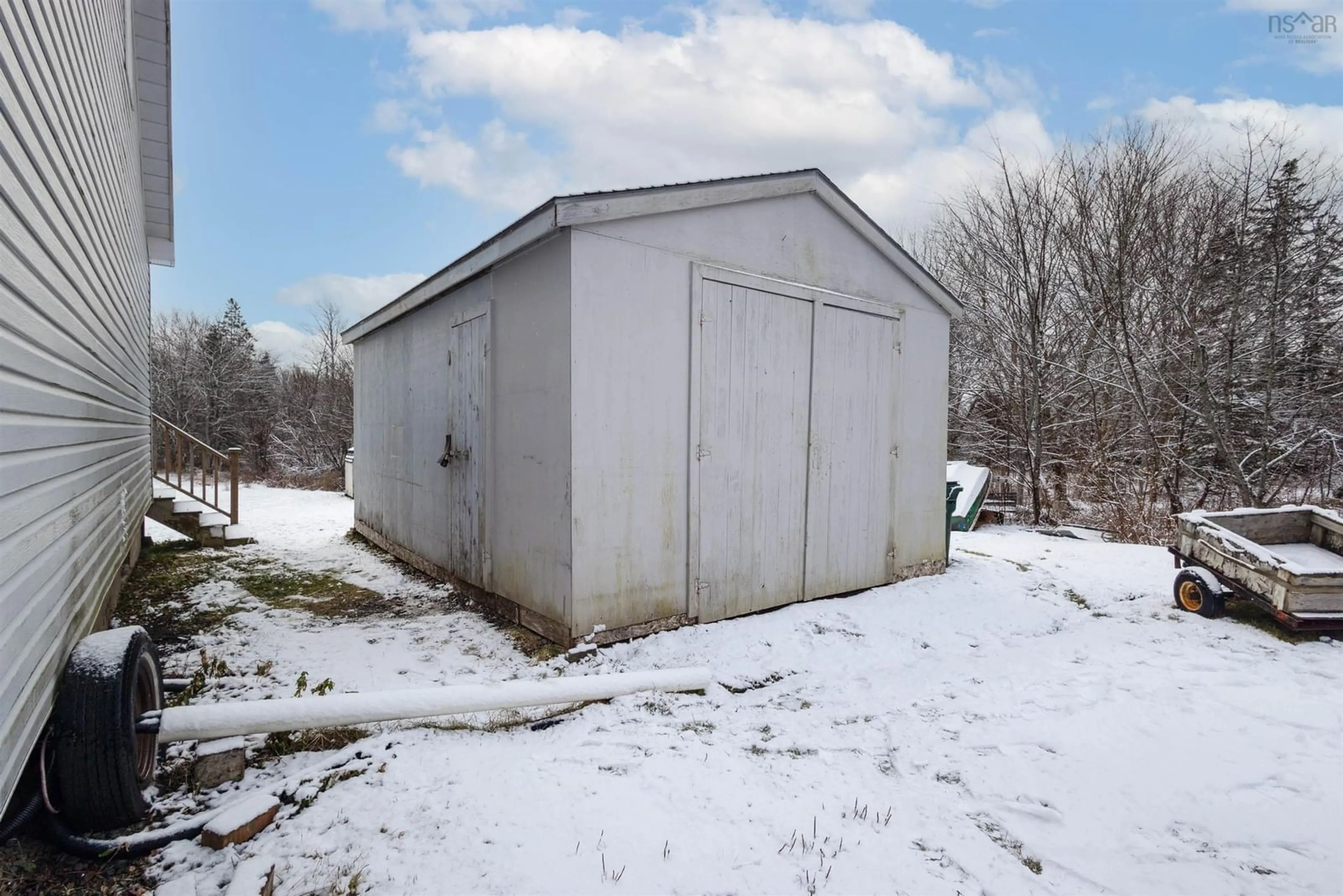 Shed for 3183 Grand Mira North Rd, Sandfield Nova Scotia B1K 1X1