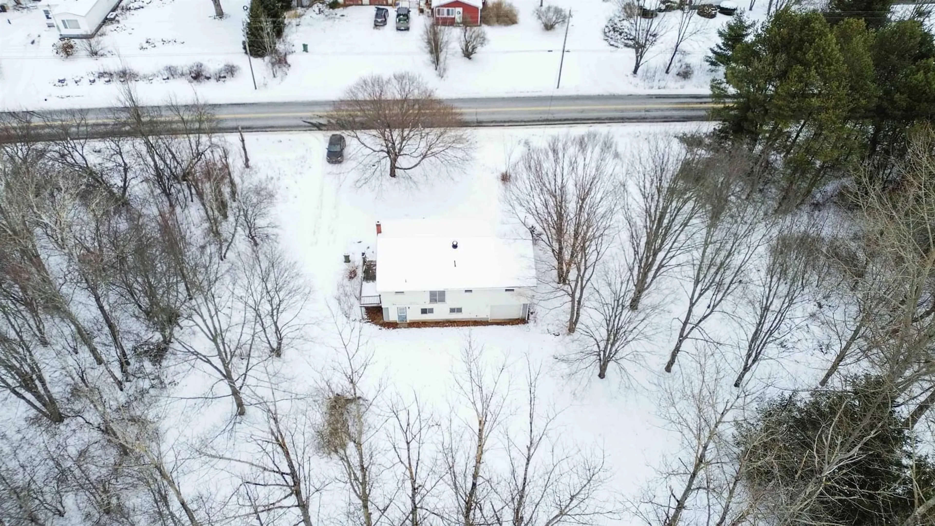 A pic from outside/outdoor area/front of a property/back of a property/a pic from drone, street for 7080 Brooklyn St, Brooklyn Corner Nova Scotia B4N 3V7