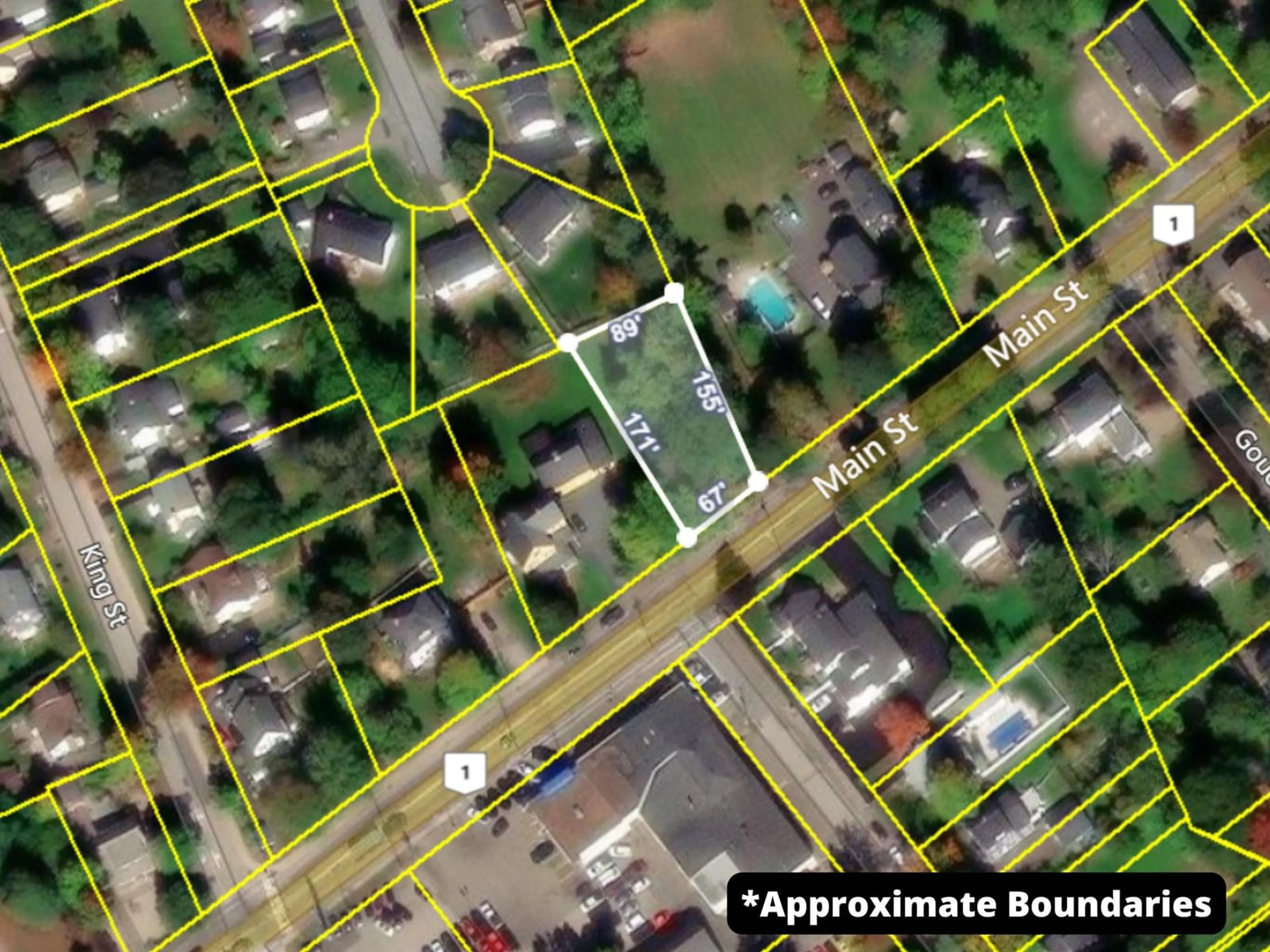 A pic from outside/outdoor area/front of a property/back of a property/a pic from drone, street for Main St #Lot 2022, Middleton Nova Scotia B0S 1P0