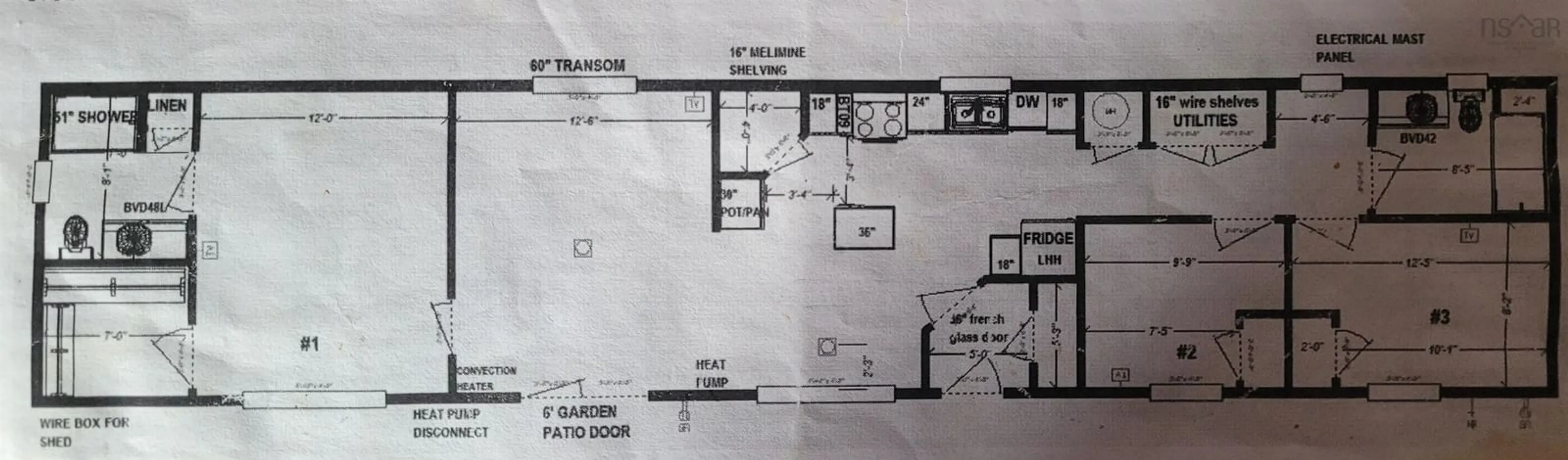 Floor plan for 32 Eleventh St, Lucasville Nova Scotia B4B 0S3