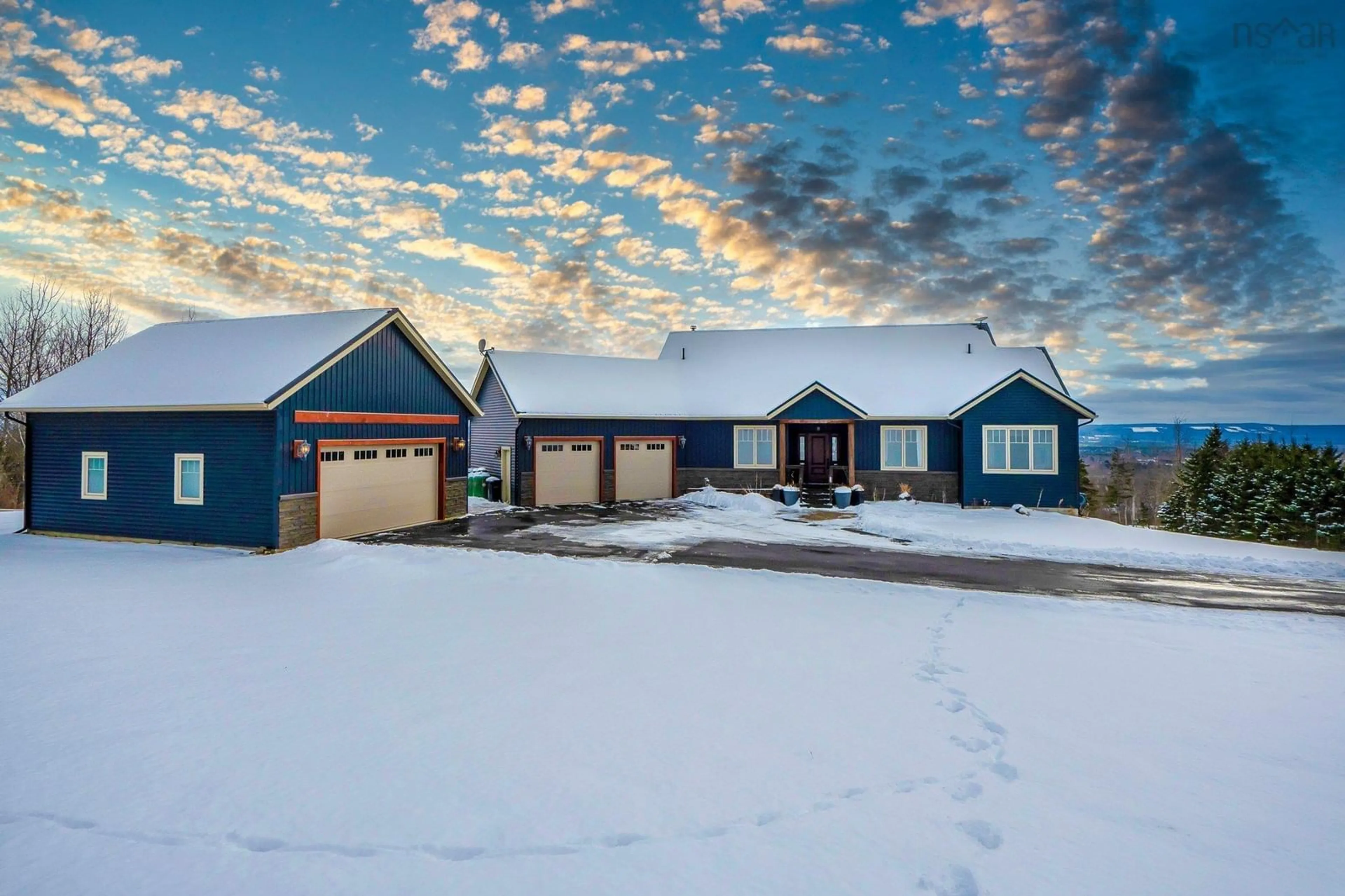 A pic from outside/outdoor area/front of a property/back of a property/a pic from drone, unknown for 284 Ben Phinney Rd, Melvern Square Nova Scotia B0P 1R0