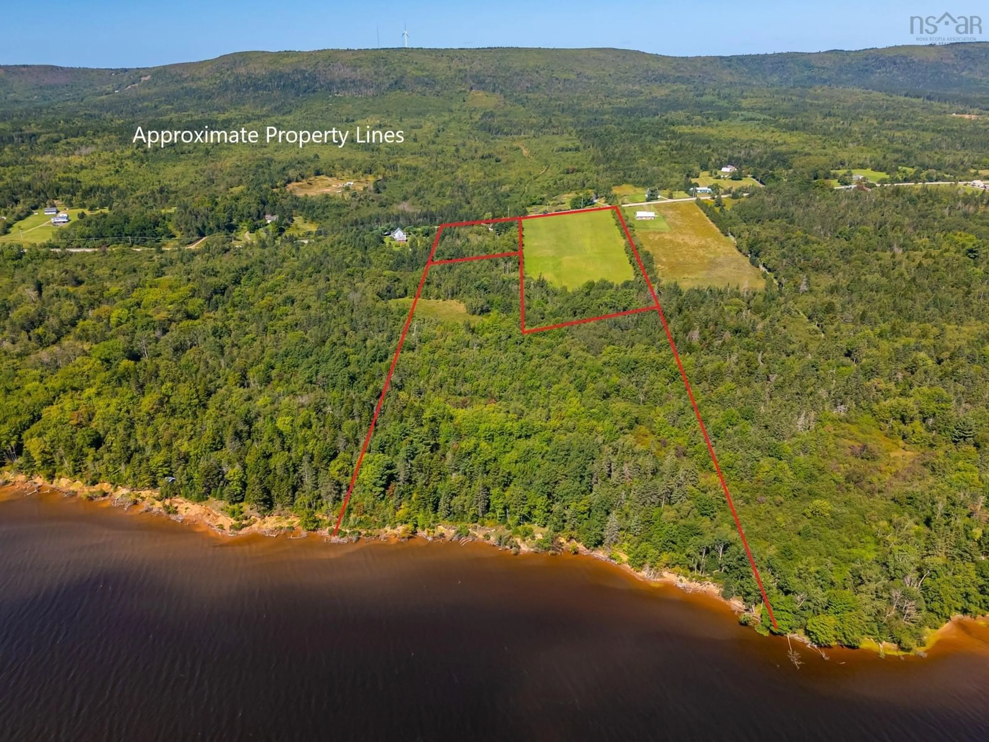 A pic from outside/outdoor area/front of a property/back of a property/a pic from drone, water/lake/river/ocean view for 5270 Highway 1, Granville Centre Nova Scotia B0S 1A0