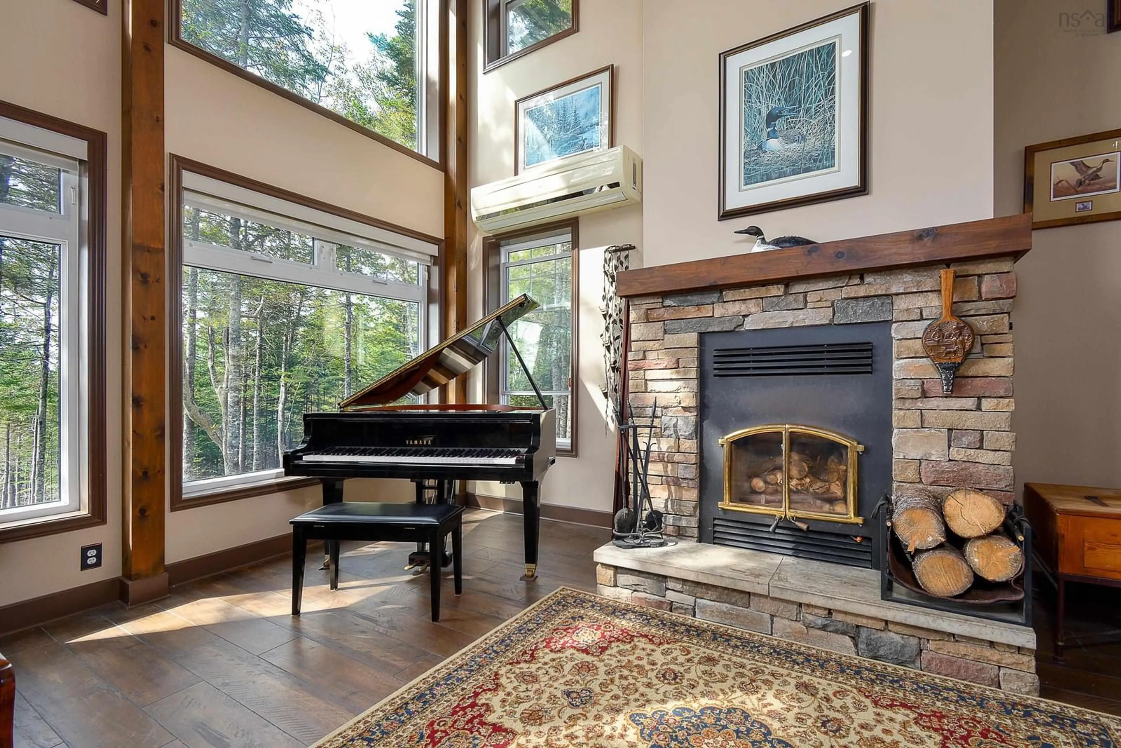 Living room with furniture, unknown for 511 Walkerville Rd, Walkerville Nova Scotia B0E 1J0