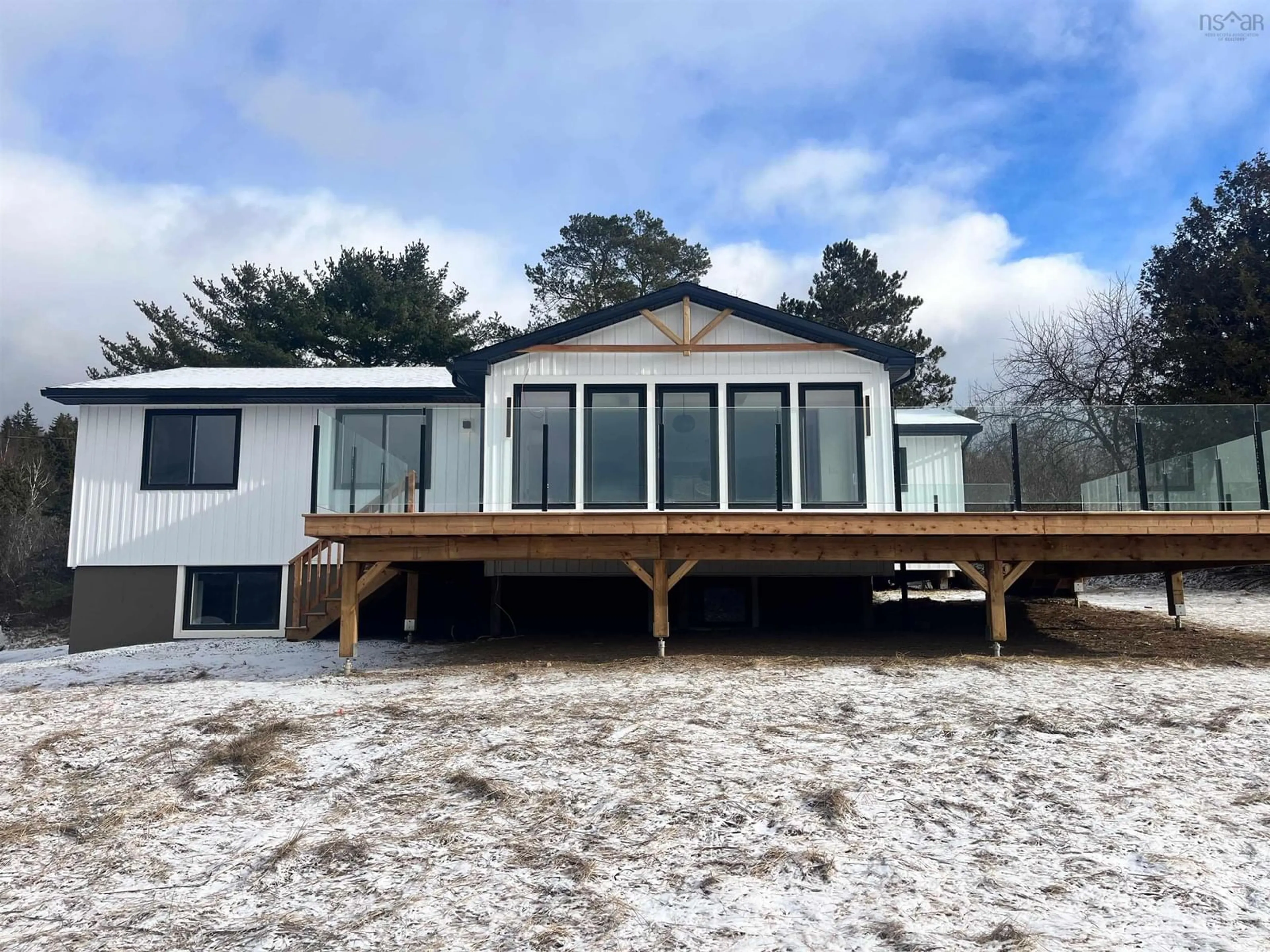 A pic from outside/outdoor area/front of a property/back of a property/a pic from drone, building for 766 East Side Harbour Road, Glenkeen Nova Scotia B0H 1G0