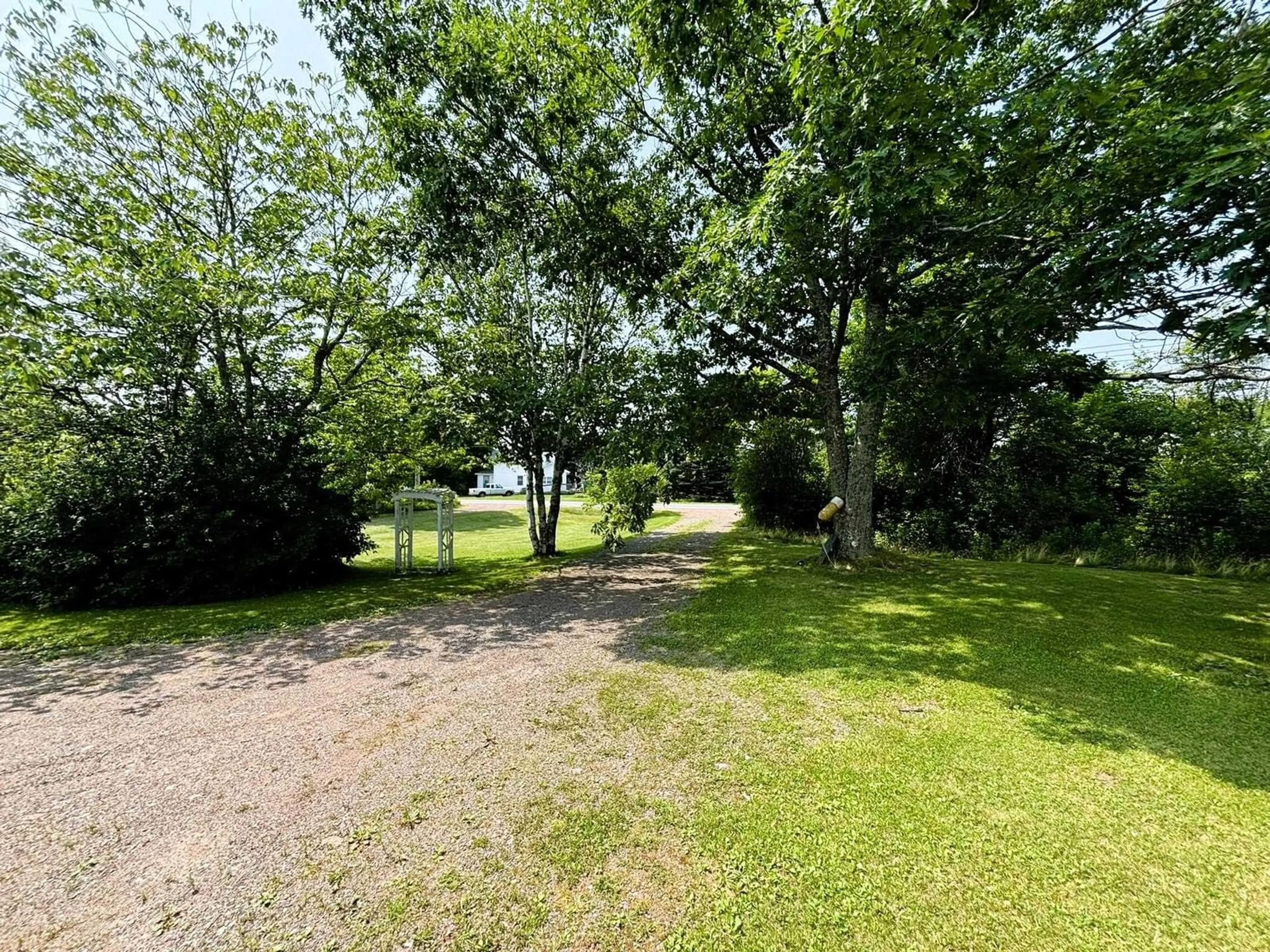 A pic from outside/outdoor area/front of a property/back of a property/a pic from drone, forest/trees view for 3757 Eastern Ave, Parrsboro Nova Scotia B0M 1S0