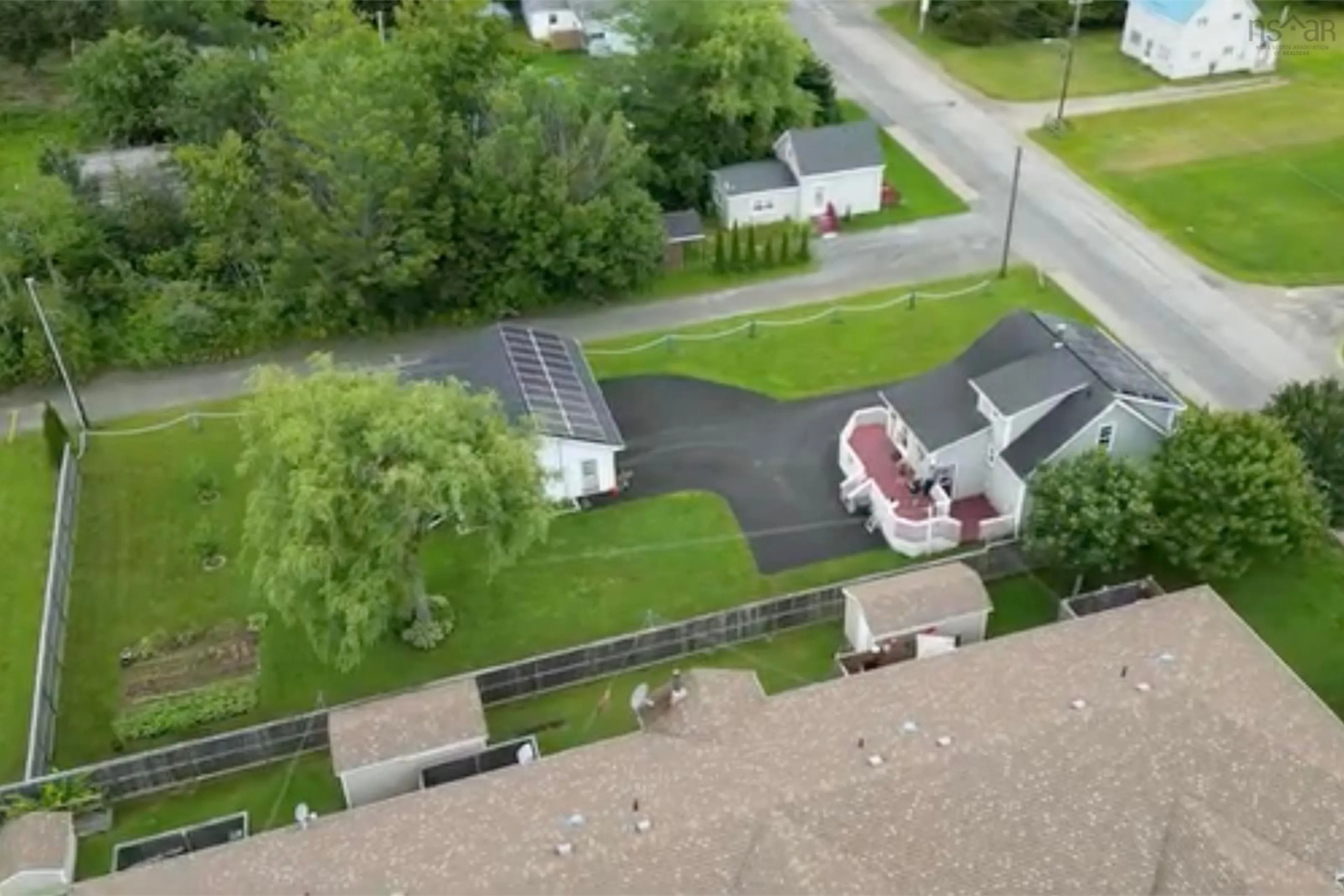 A pic from outside/outdoor area/front of a property/back of a property/a pic from drone, city buildings view from balcony for 76 Mount St, Digby Nova Scotia B0V 1A0