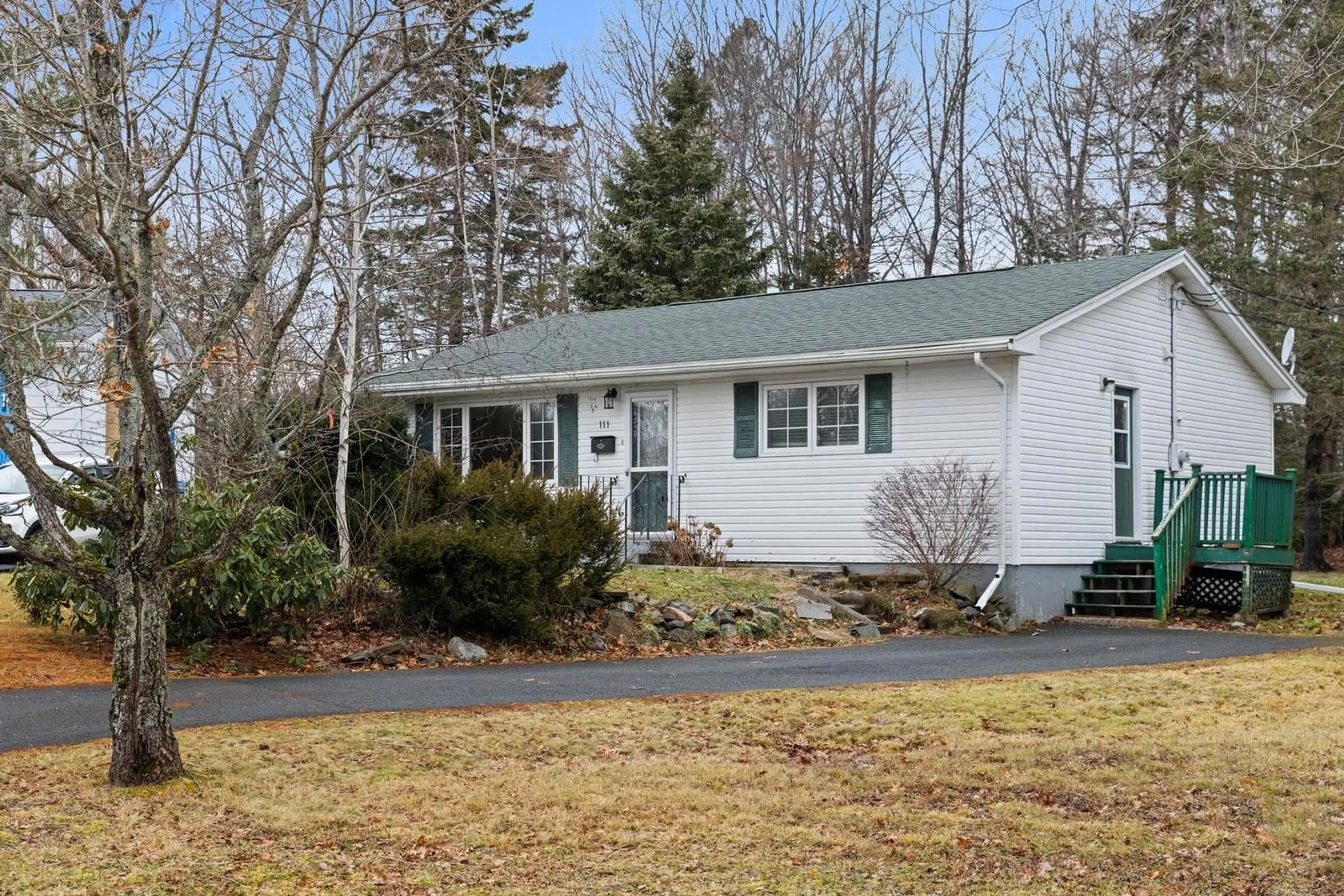 Home with vinyl exterior material, street for 111 Ridgeview Dr, Sackville Nova Scotia B4C 1M1