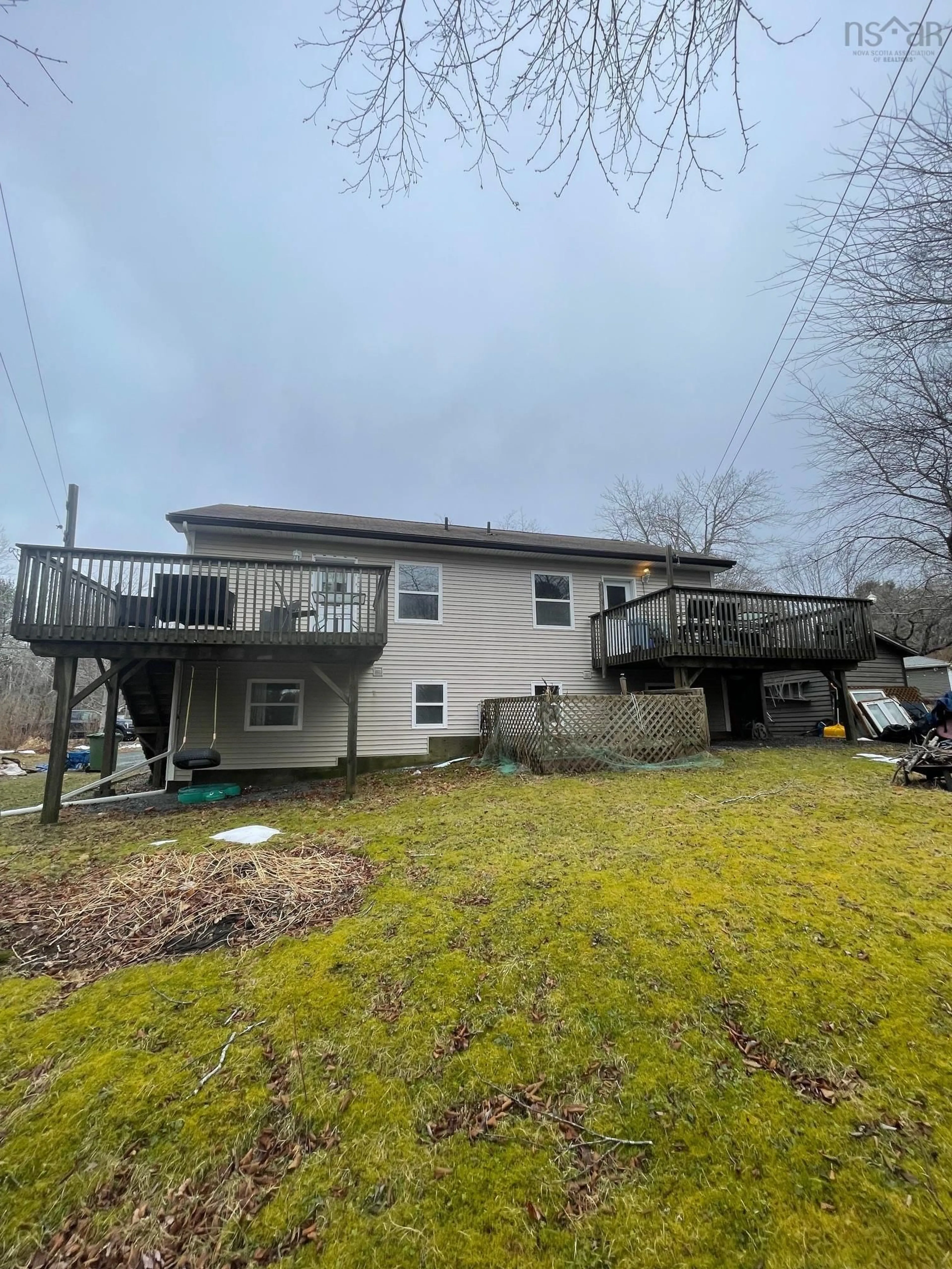 A pic from outside/outdoor area/front of a property/back of a property/a pic from drone, building for 7/9 Thompson Dr, Wellington Nova Scotia B2T 1J4