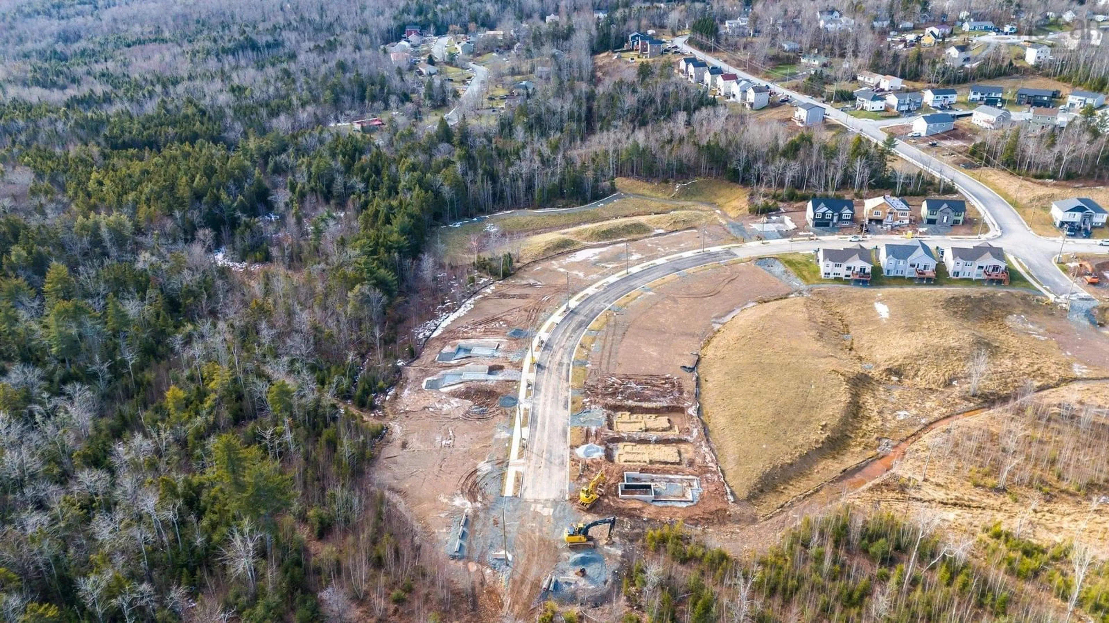 A pic from outside/outdoor area/front of a property/back of a property/a pic from drone, building for 200 Darner Dr, Beaver Bank Nova Scotia B4G 1C1