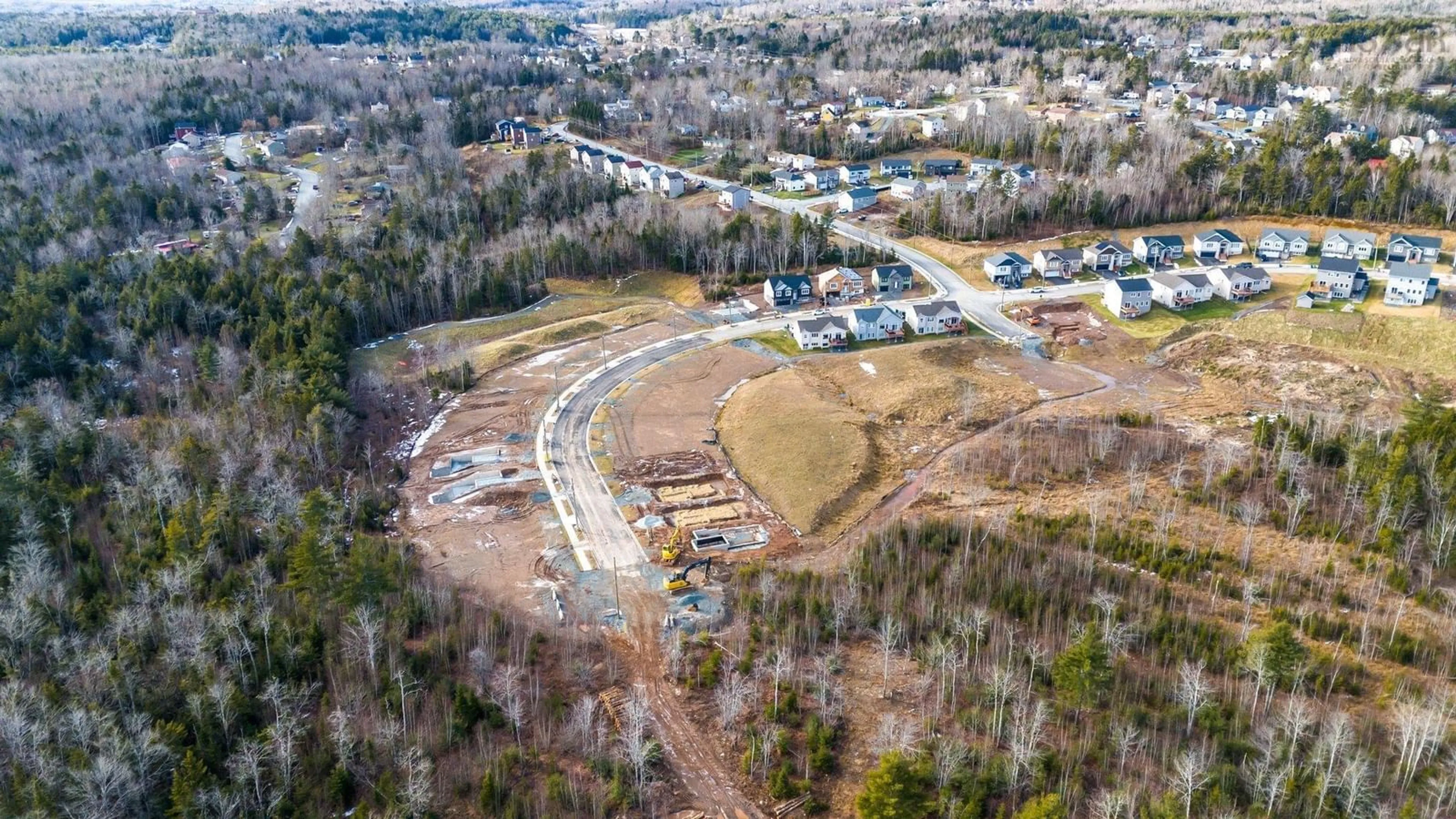 A pic from outside/outdoor area/front of a property/back of a property/a pic from drone, unknown for 200 Darner Dr, Beaver Bank Nova Scotia B4G 1C1