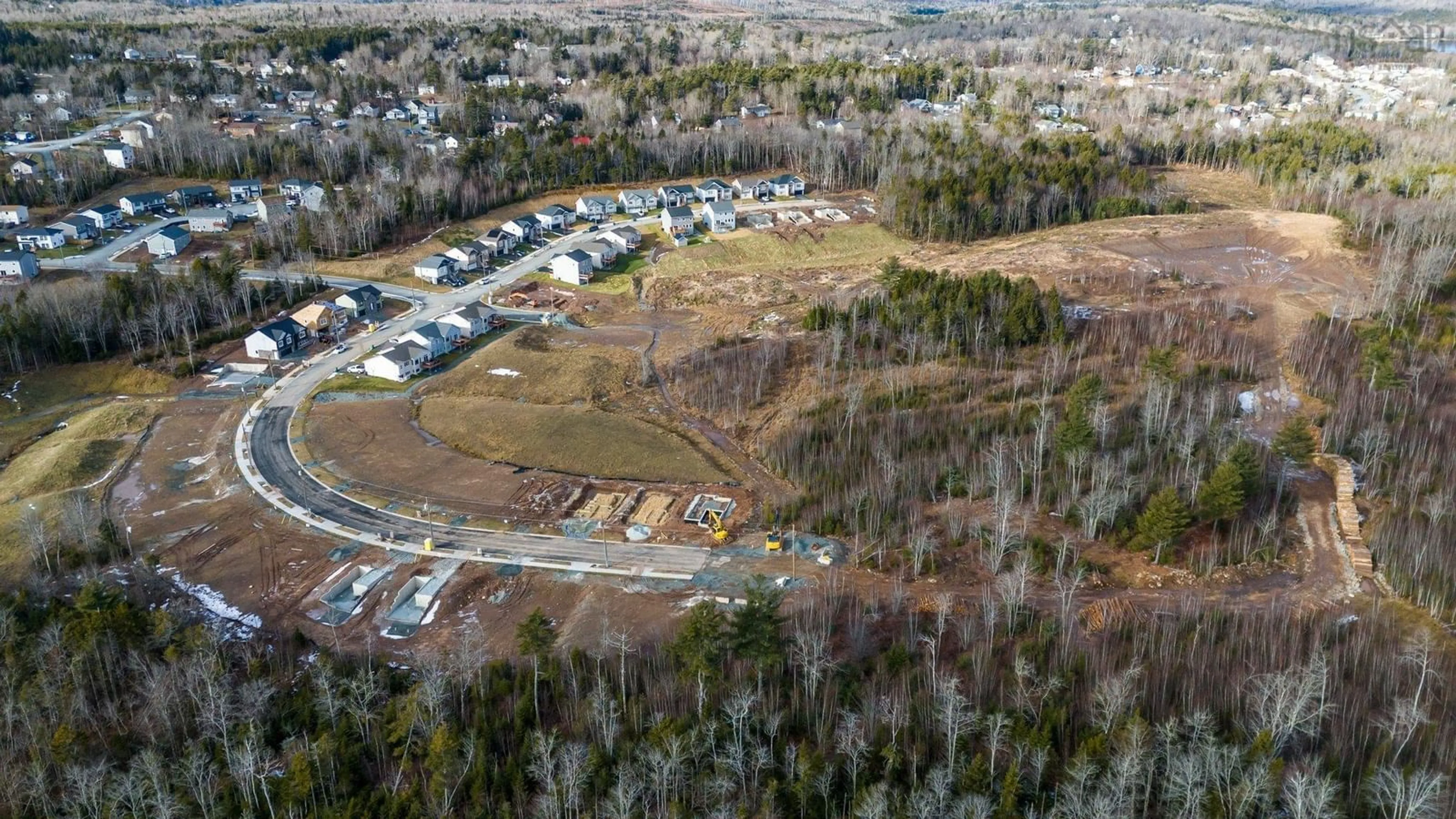 A pic from outside/outdoor area/front of a property/back of a property/a pic from drone, mountain view for 200 Darner Dr, Beaver Bank Nova Scotia B4G 1C1